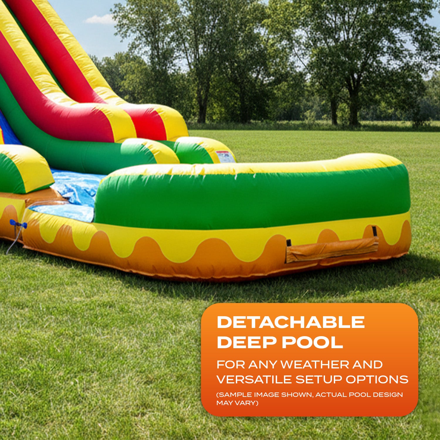 DINO FUN 18 FT SLIDE