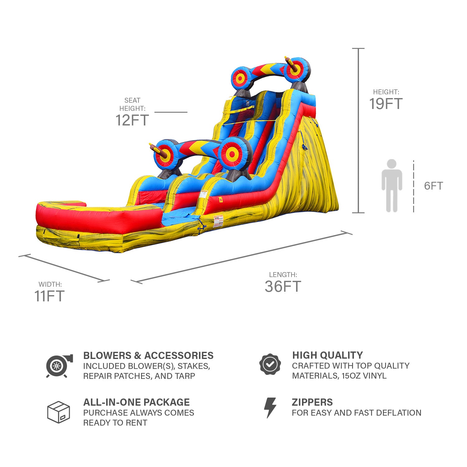 TARGET 19 FT SLIDE