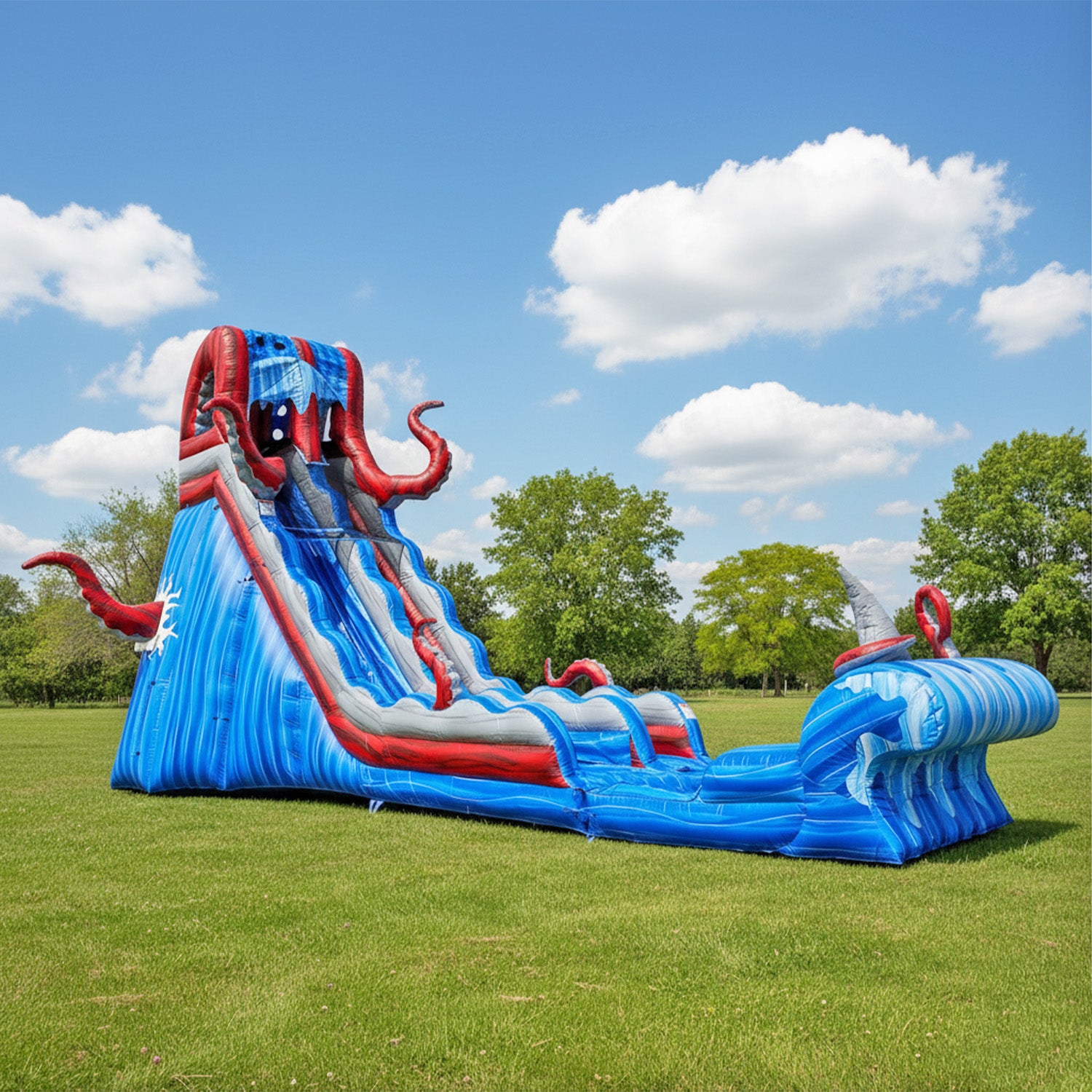 OCEAN BATTLE 25 FT SLIDE