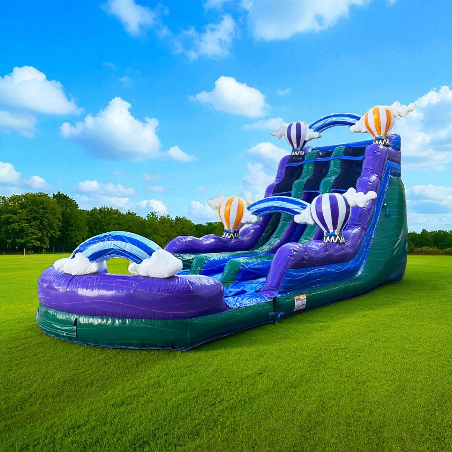 HOT AIR BALLOON 19 FT DUAL LANE SLIDE
