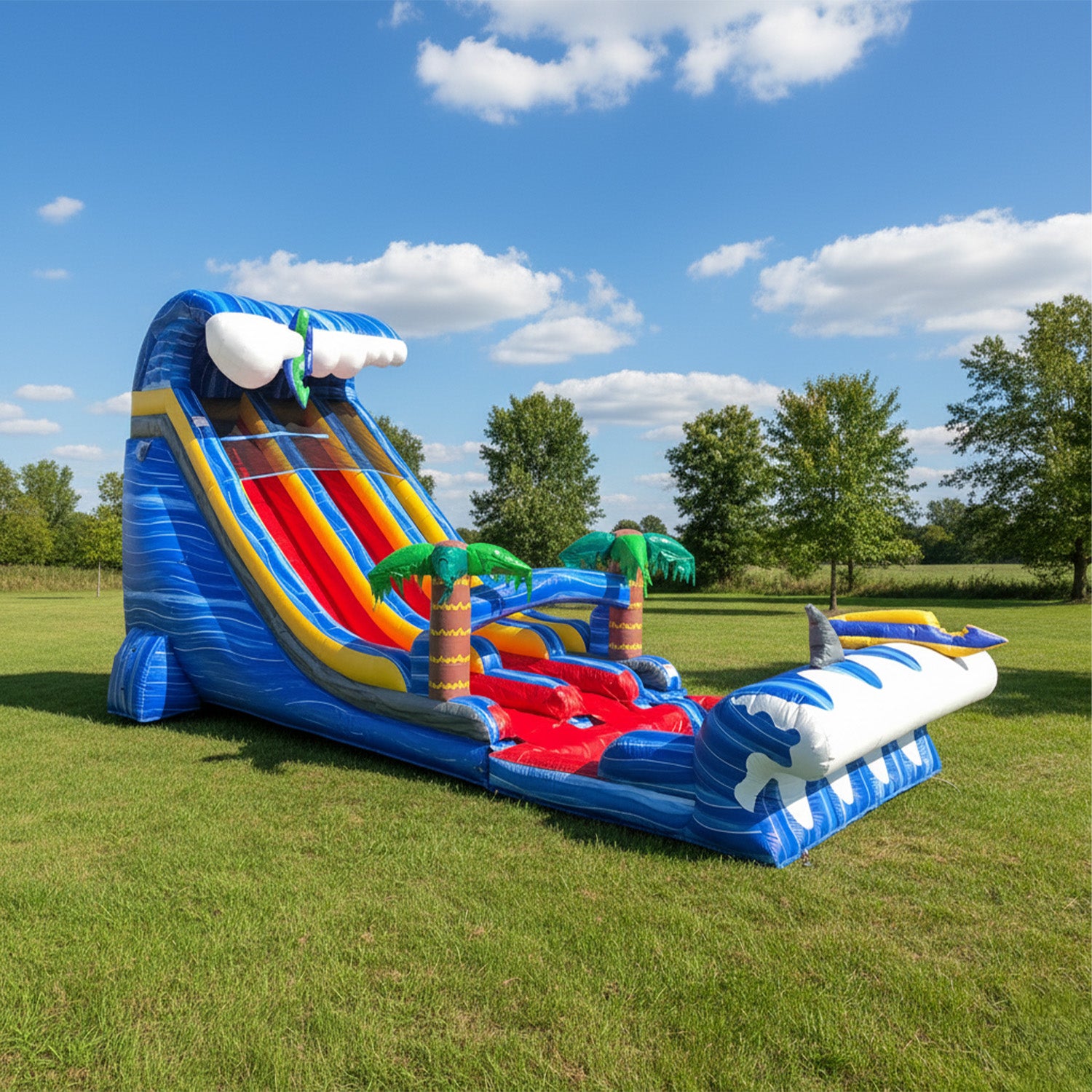 SHARK SIGHTED DUAL LANE 24 FT SLIDE