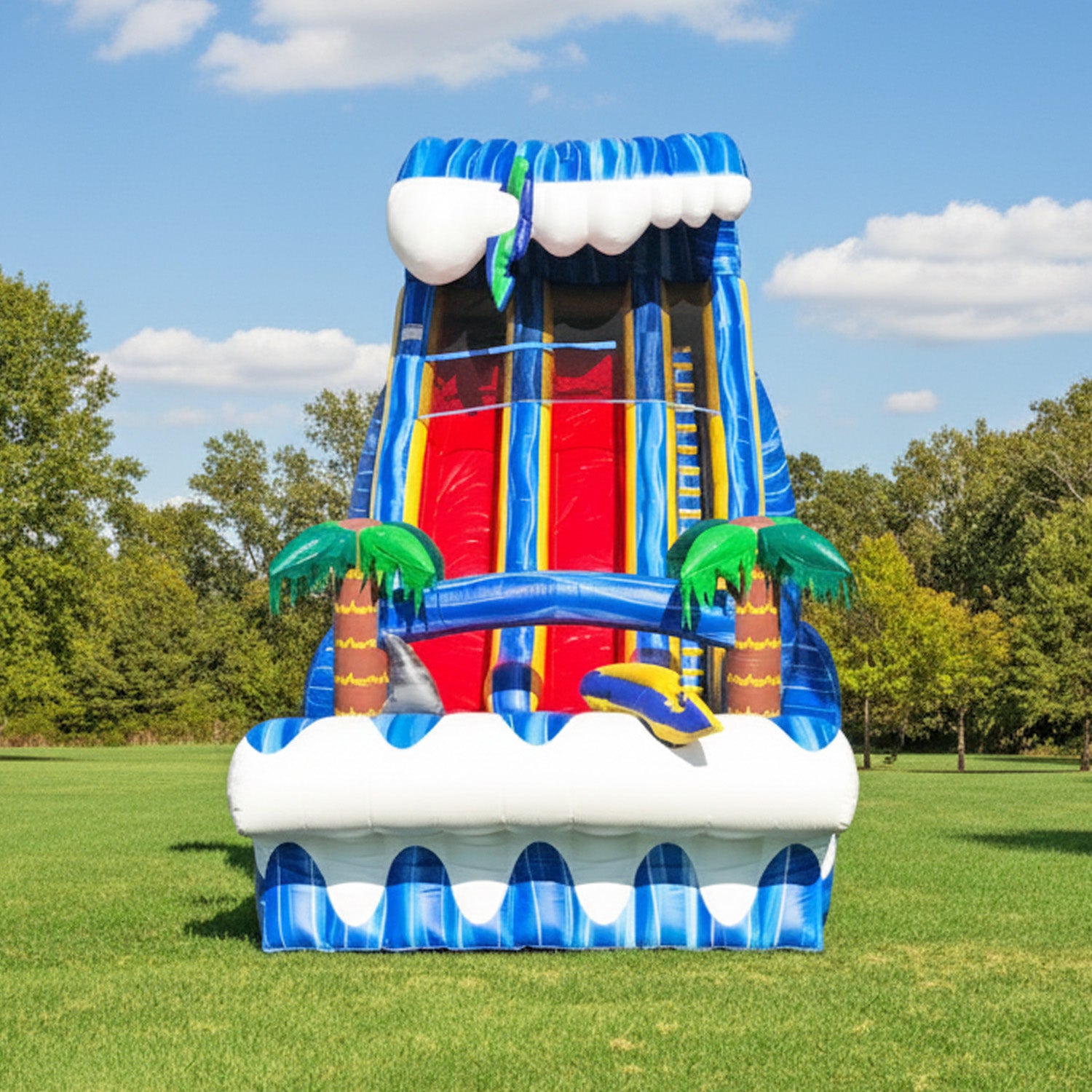 SHARK SIGHTED DUAL LANE 24 FT SLIDE