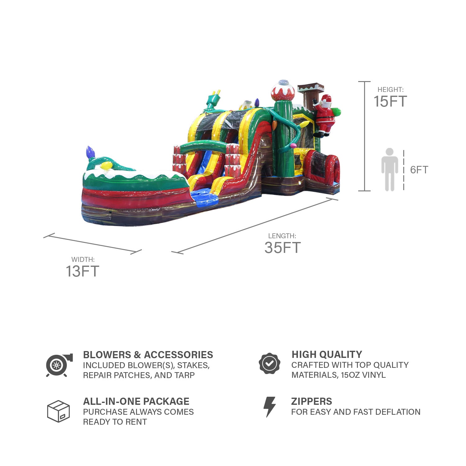 MERRY CHRISTMAS DUAL LANE COMBO