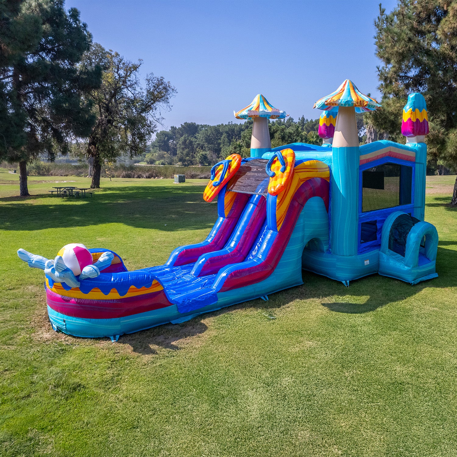 POOL PARTY DUAL LANE COMBO