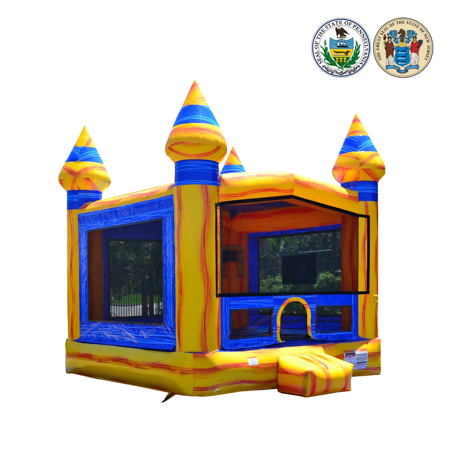 VOLCANO 13' X 13' BOUNCE HOUSE