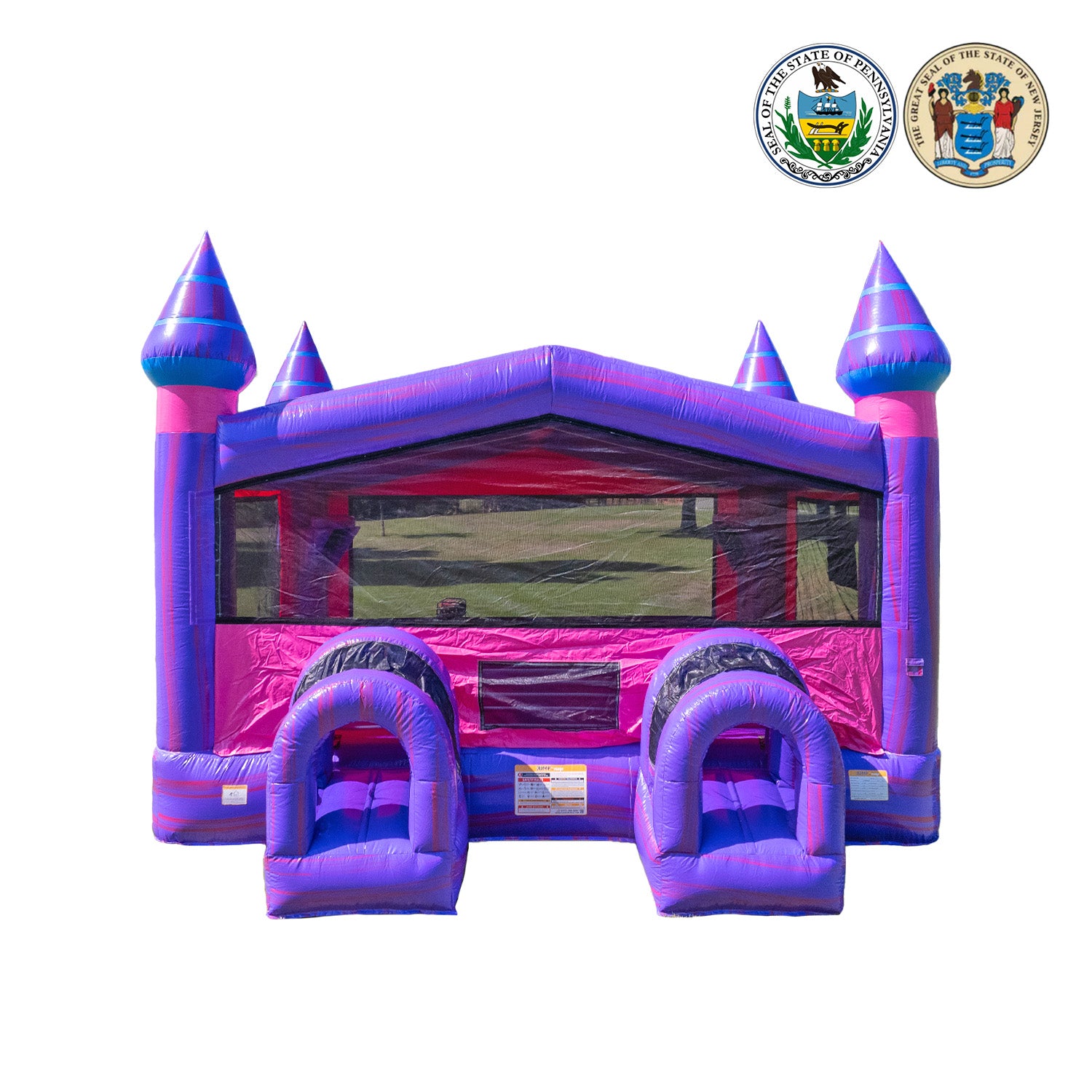 PURPLISH XL BOUNCE HOUSE