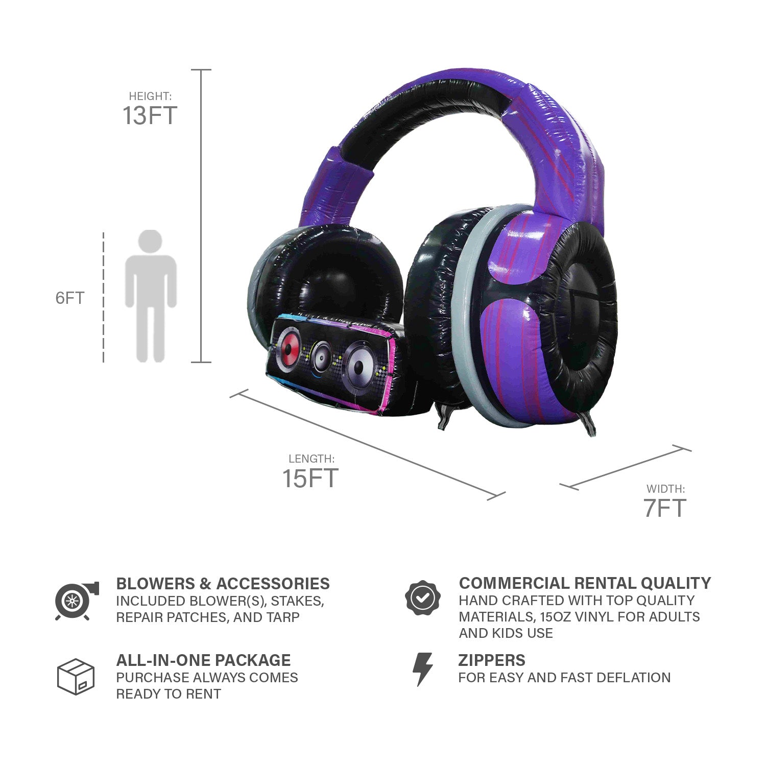 DJ 14FT FACADE BOOTH