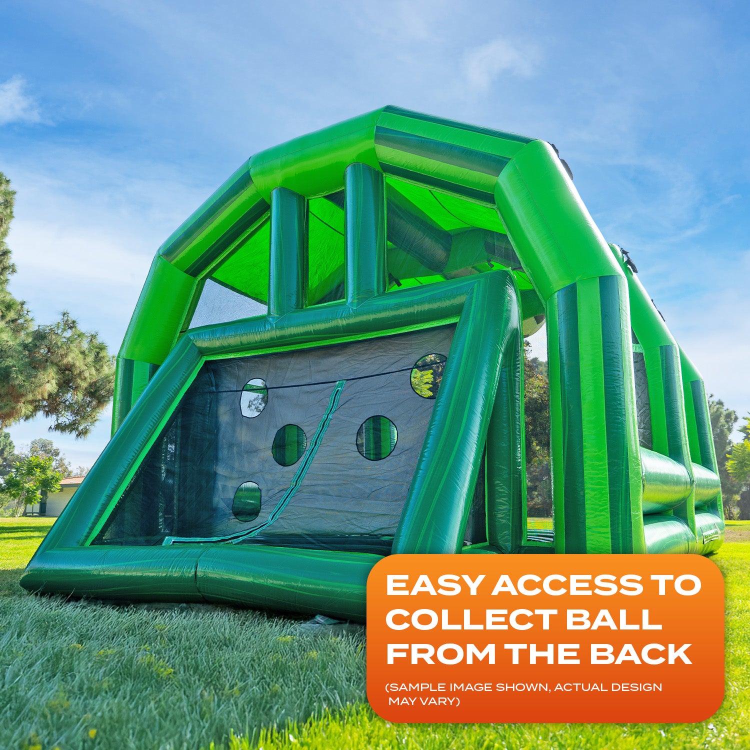 SOCCER GOAL 2-IN-1 TRAINER