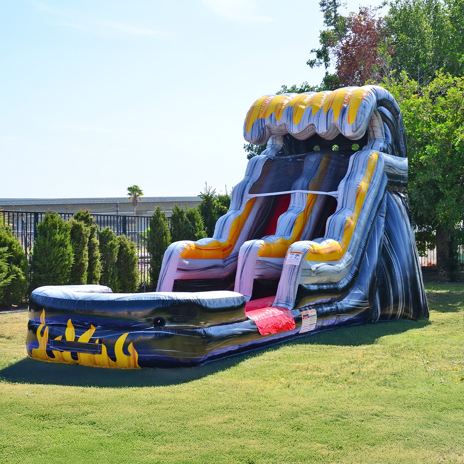 FLAME 15 FT SLIDE