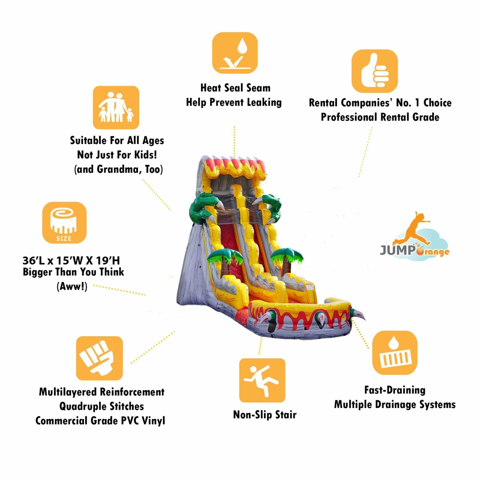 T-REX 19 FT SLIDE