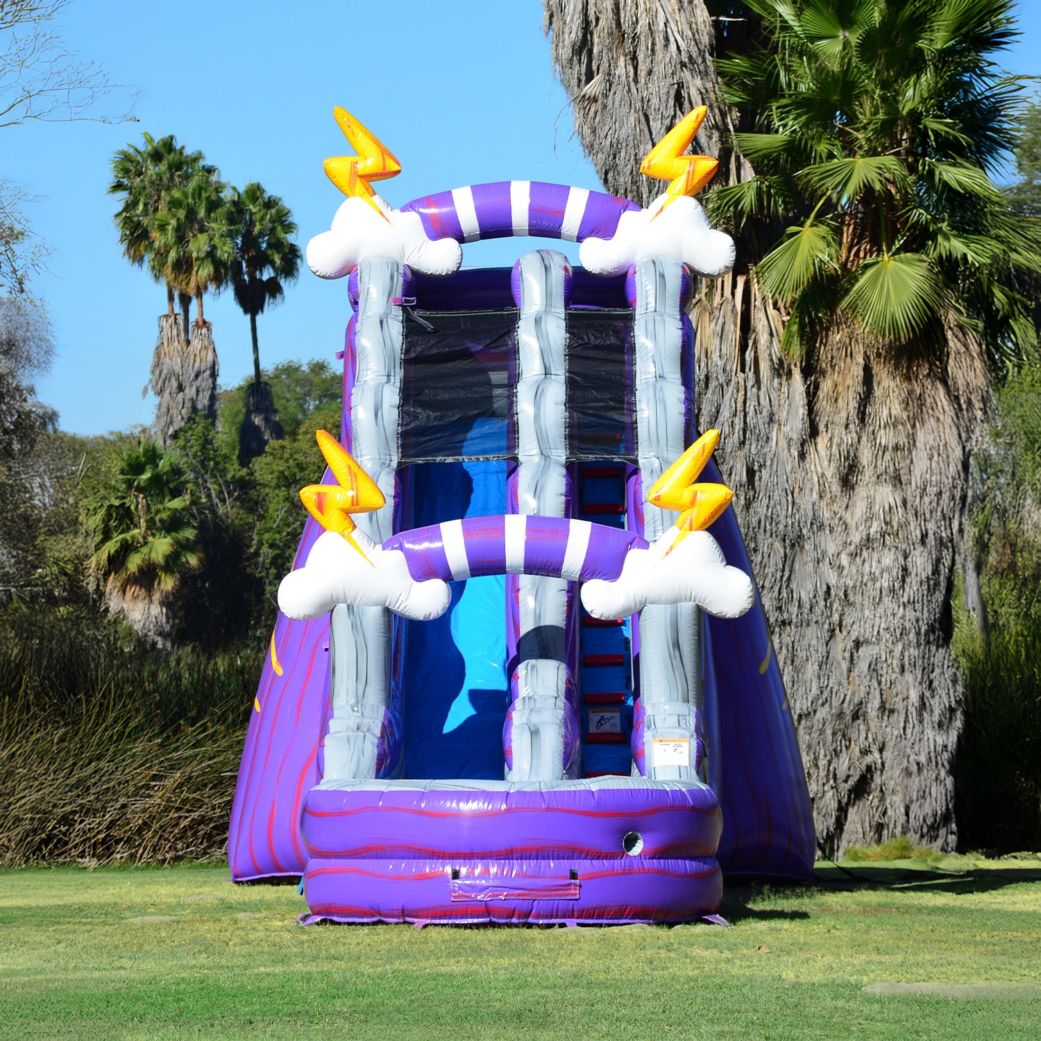 Thunder 19 Ft Slide: Experience the Roar of Fun with JumpOrange!
