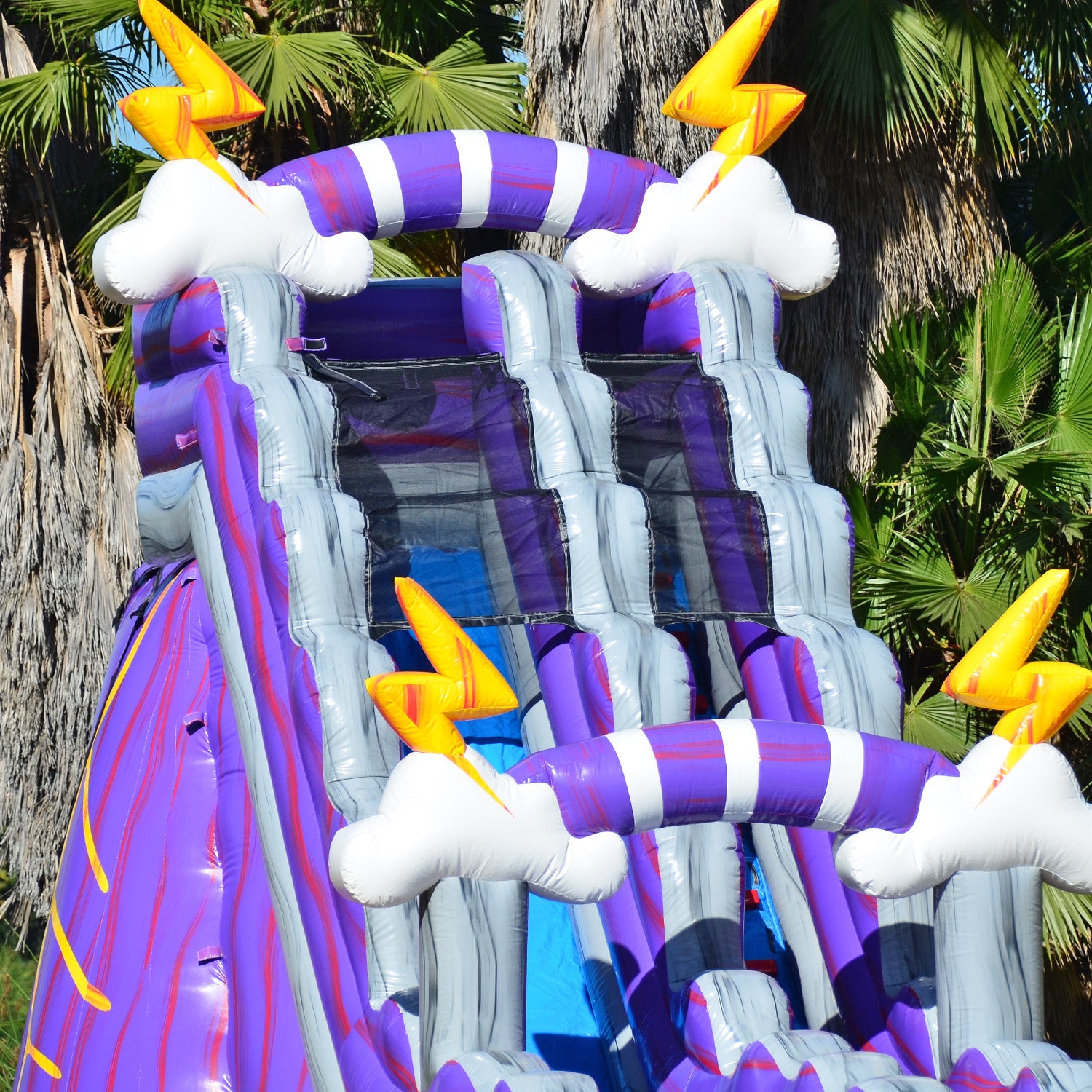 ②bilibili thunder sporeling ビリビリサンダー Thunder 19 Ft Slide: Experience the Roar of Fun with JumpOrange!