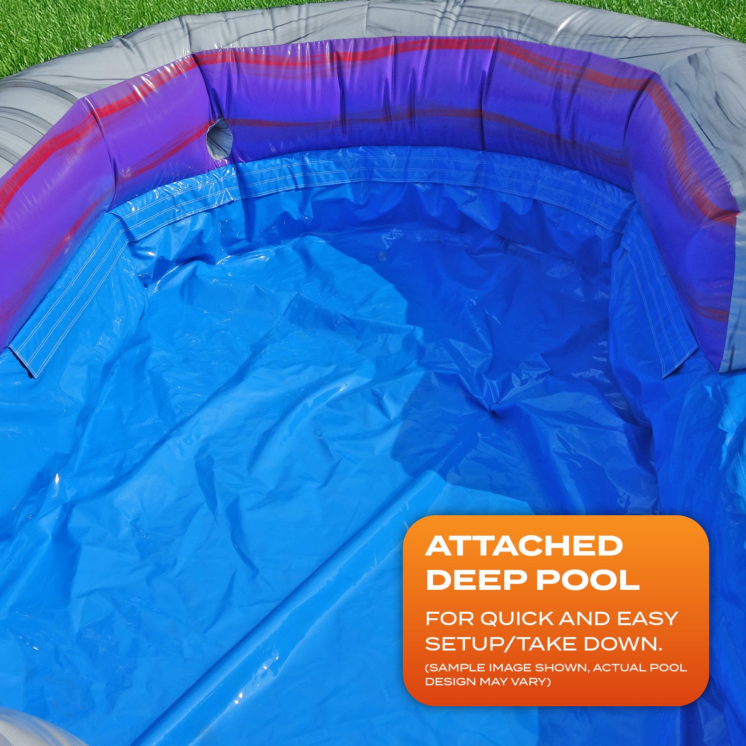 Thunder 19 Ft Slide: Experience the Roar of Fun with JumpOrange!