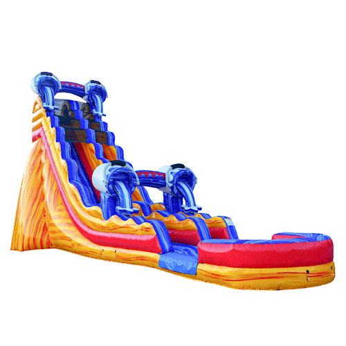 Splash 25 FT Slide Clear Background