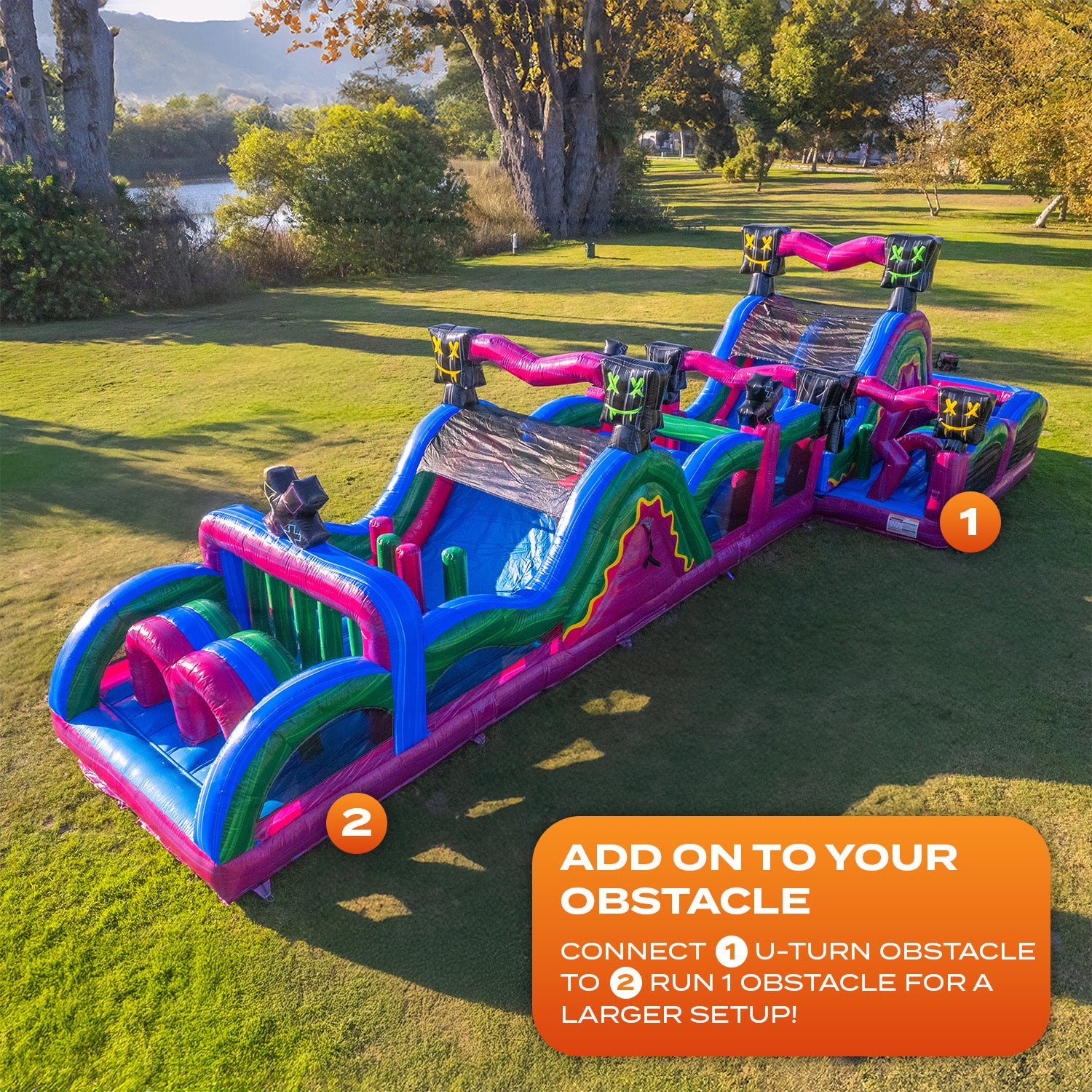 LEVEL UP 40 FT OBSTACLE - RUN 1