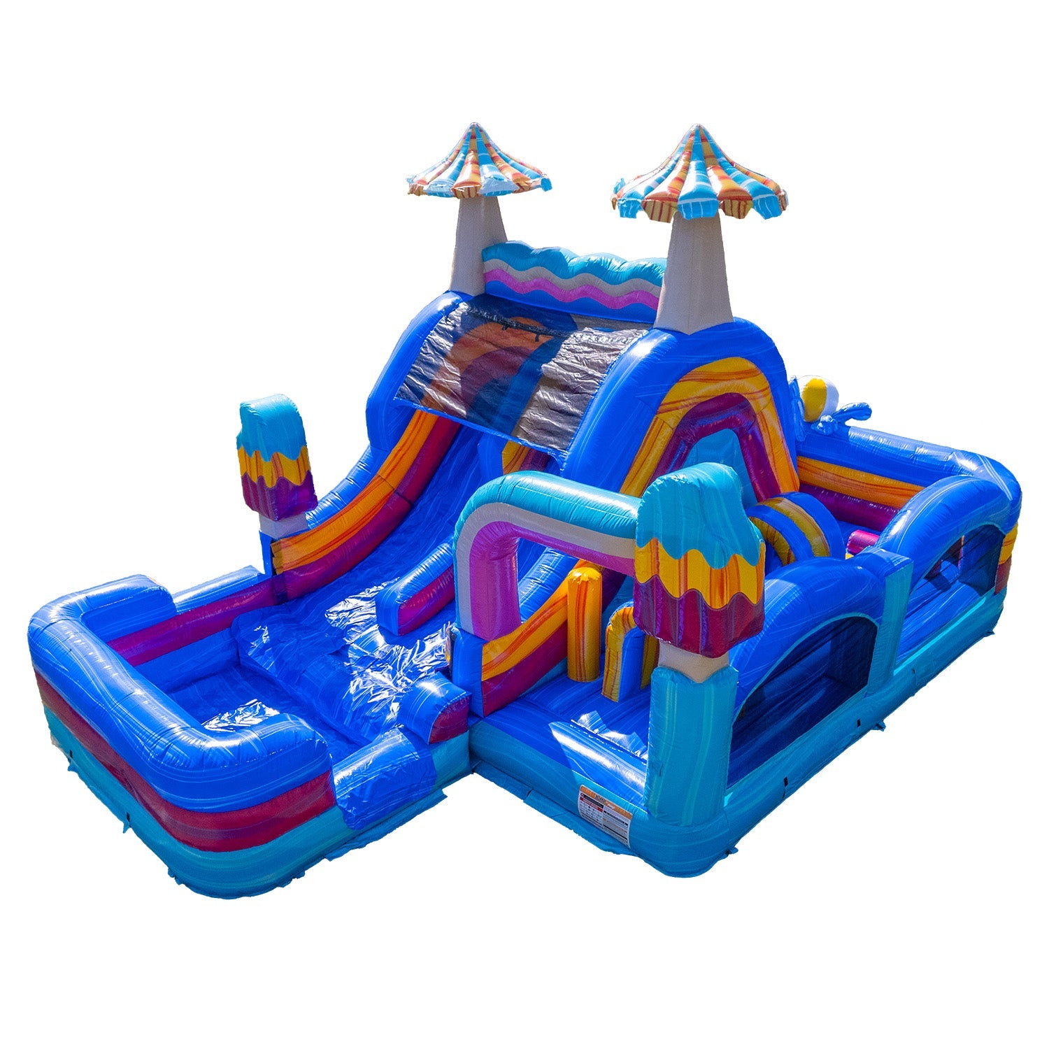 POOL PARTY U-TURN WET DRY OBSTACLE