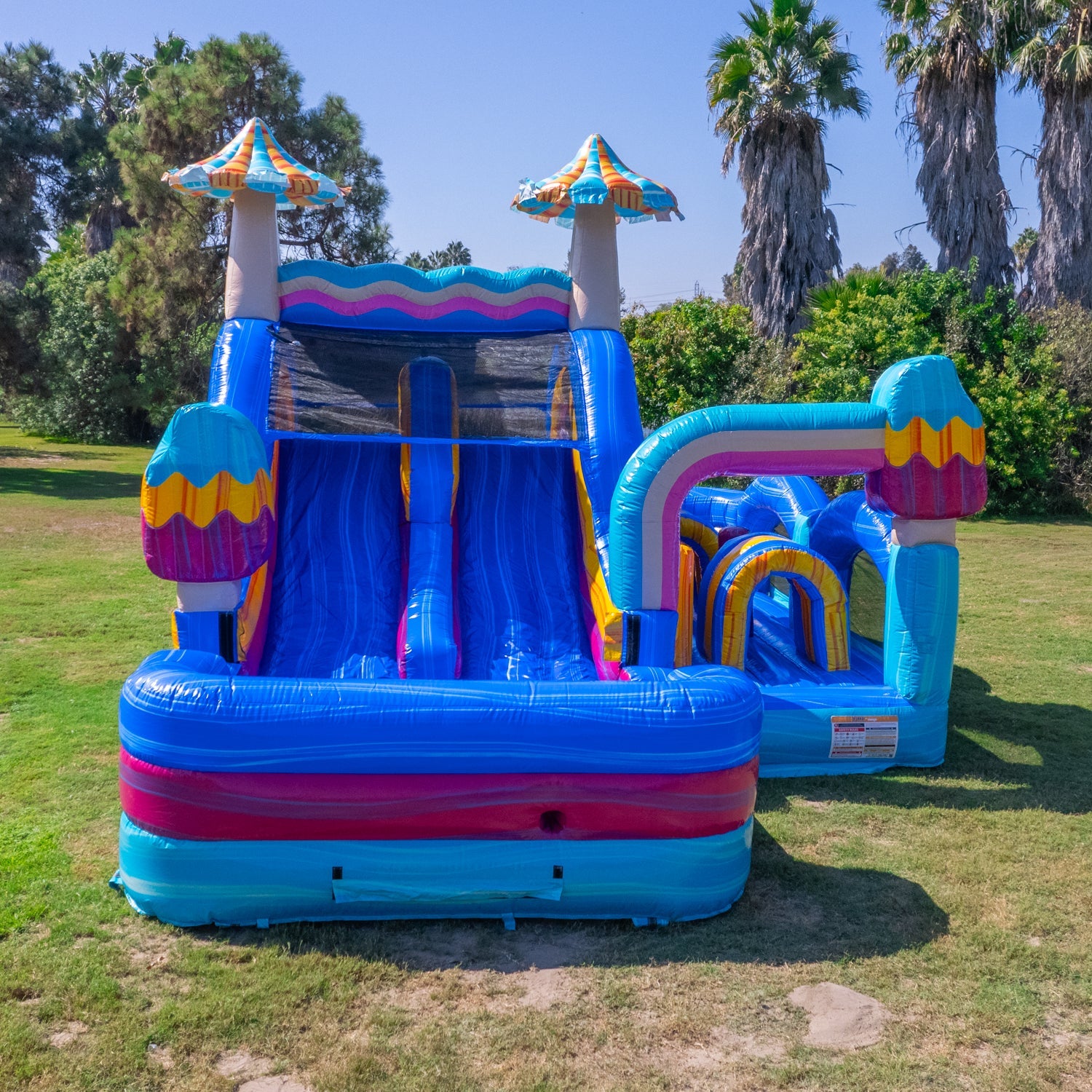 POOL PARTY U-TURN WET DRY OBSTACLE