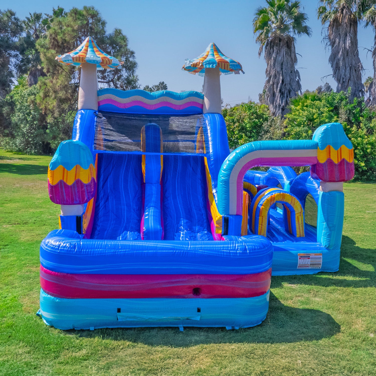 POOL PARTY U-TURN WET DRY OBSTACLE