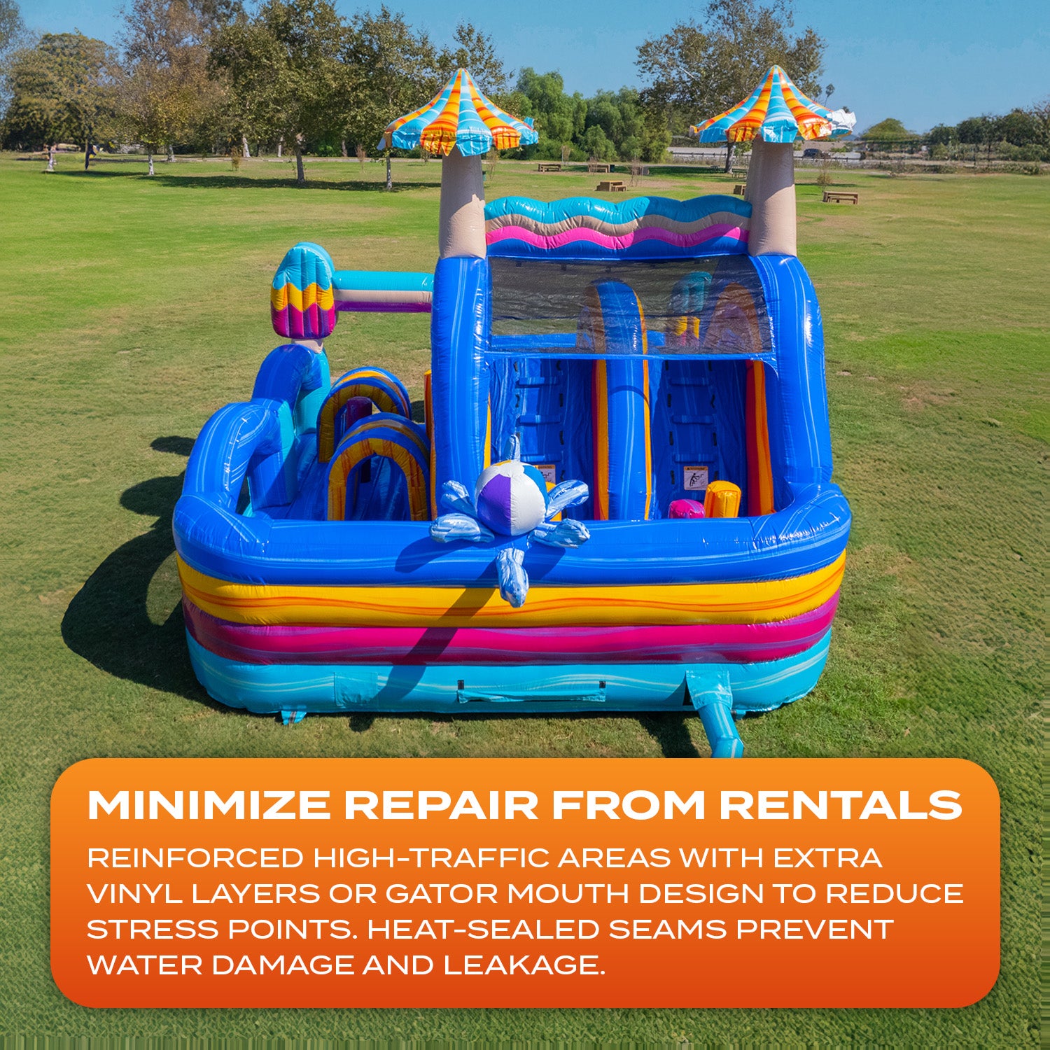 POOL PARTY U-TURN WET DRY OBSTACLE