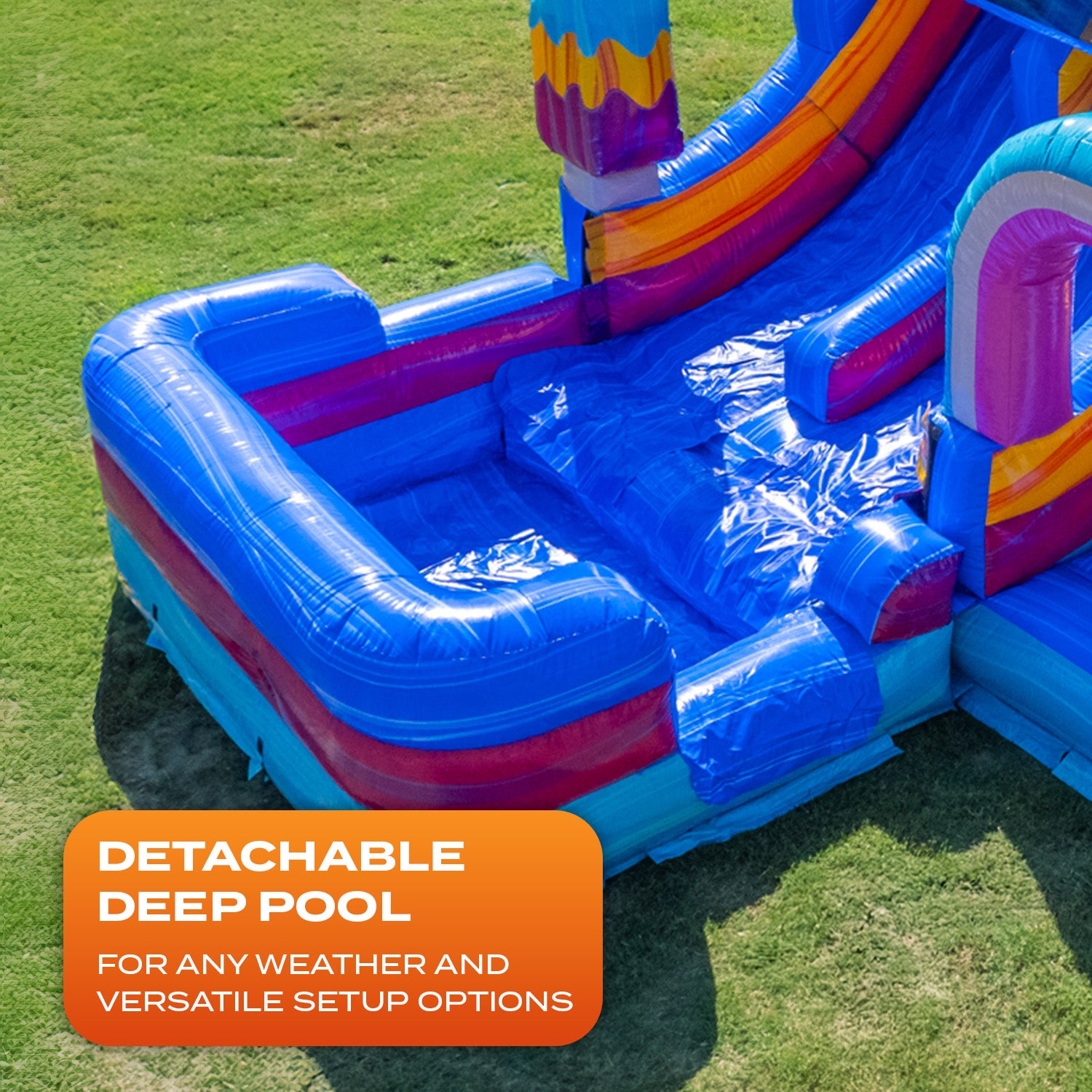 POOL PARTY U-TURN WET DRY OBSTACLE