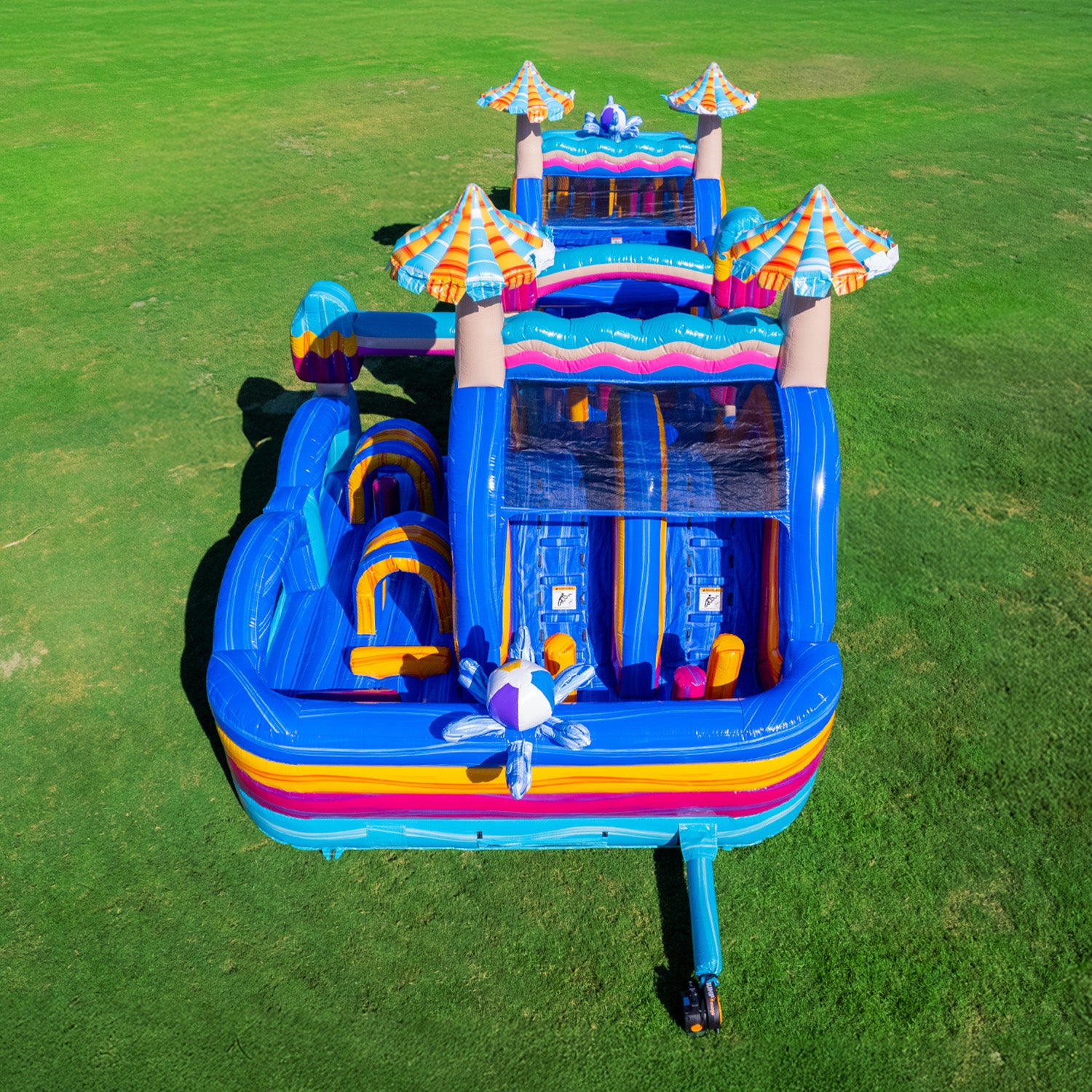 POOL PARTY U-TURN WET DRY OBSTACLE