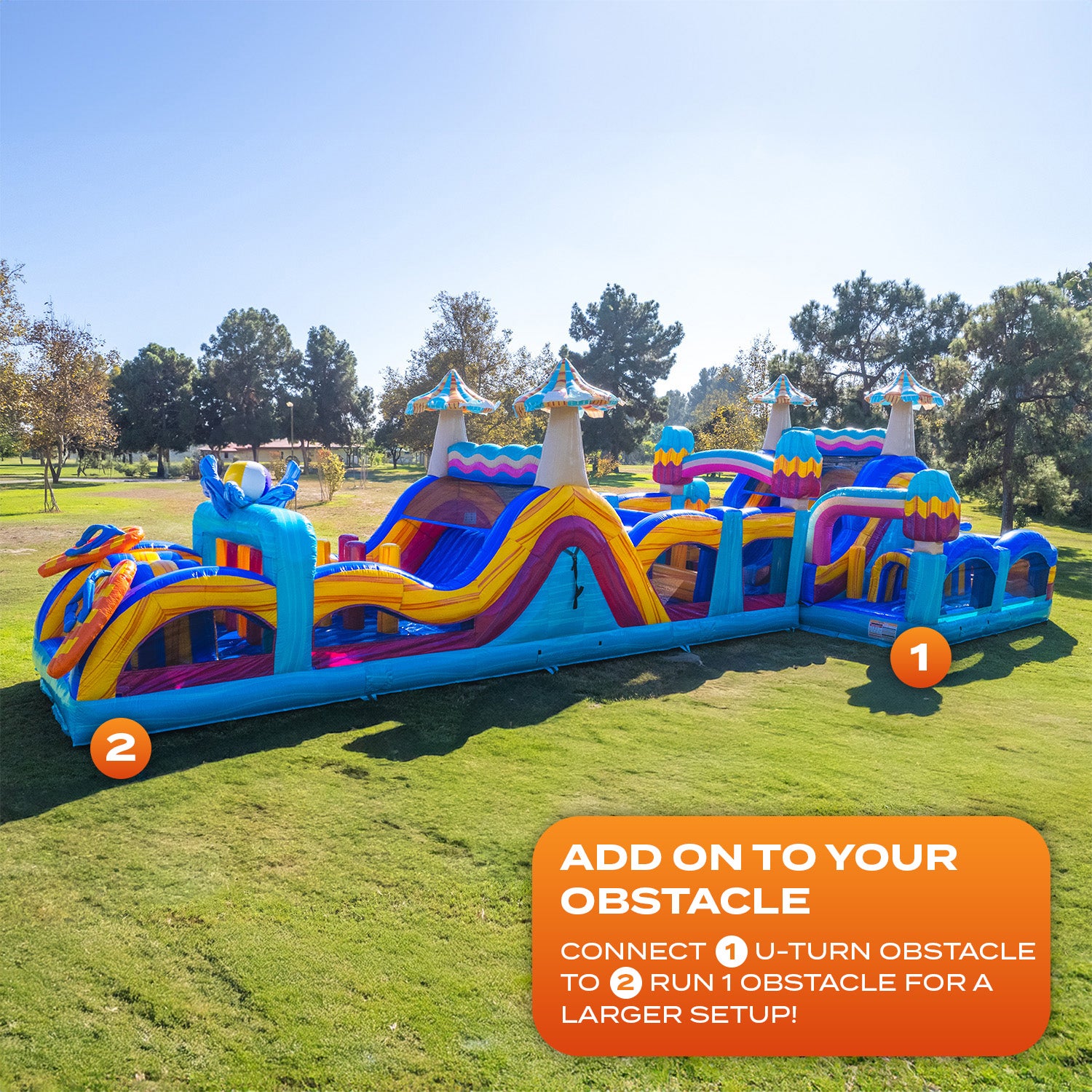 POOL PARTY 40 FT OBSTACLE - RUN 1