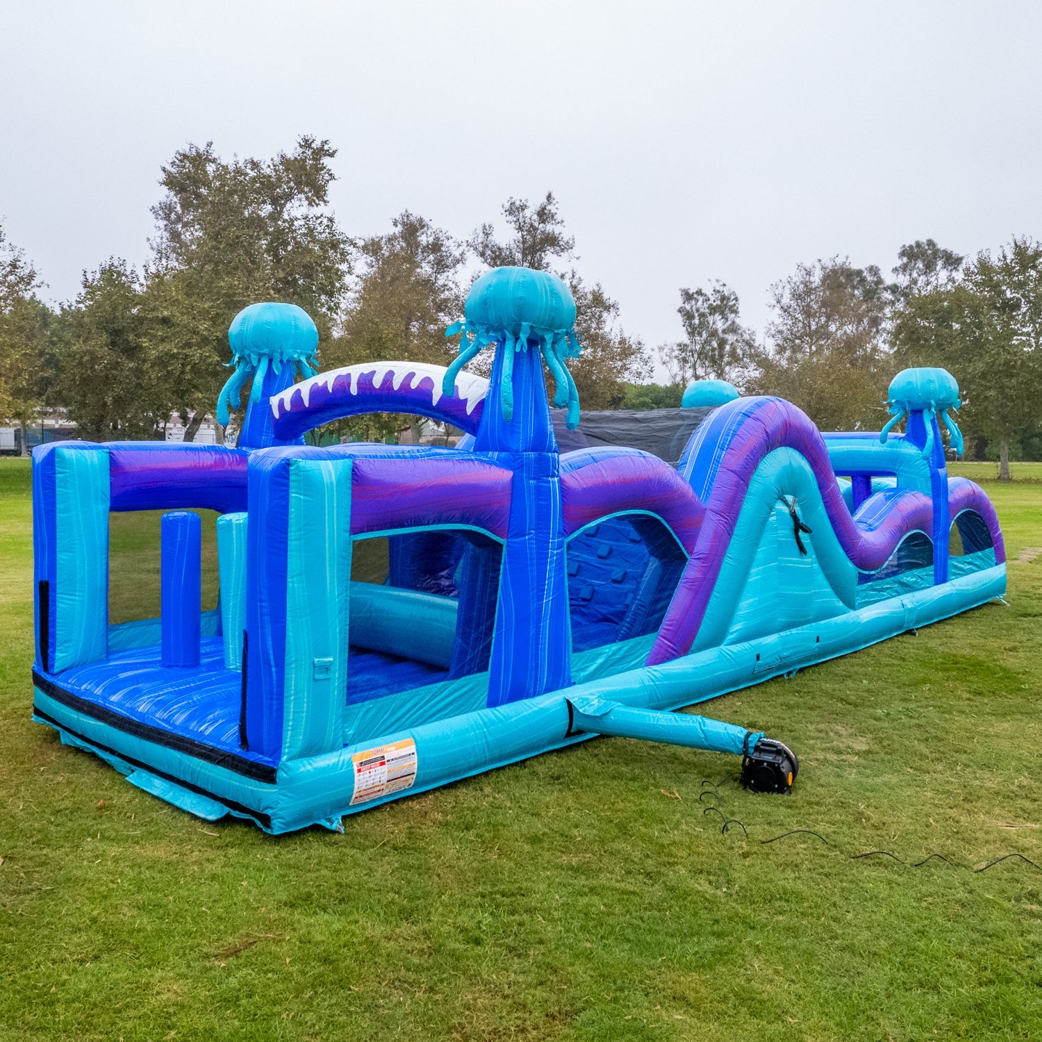 ELECTRIC 40 FT OBSTACLE - RUN 1