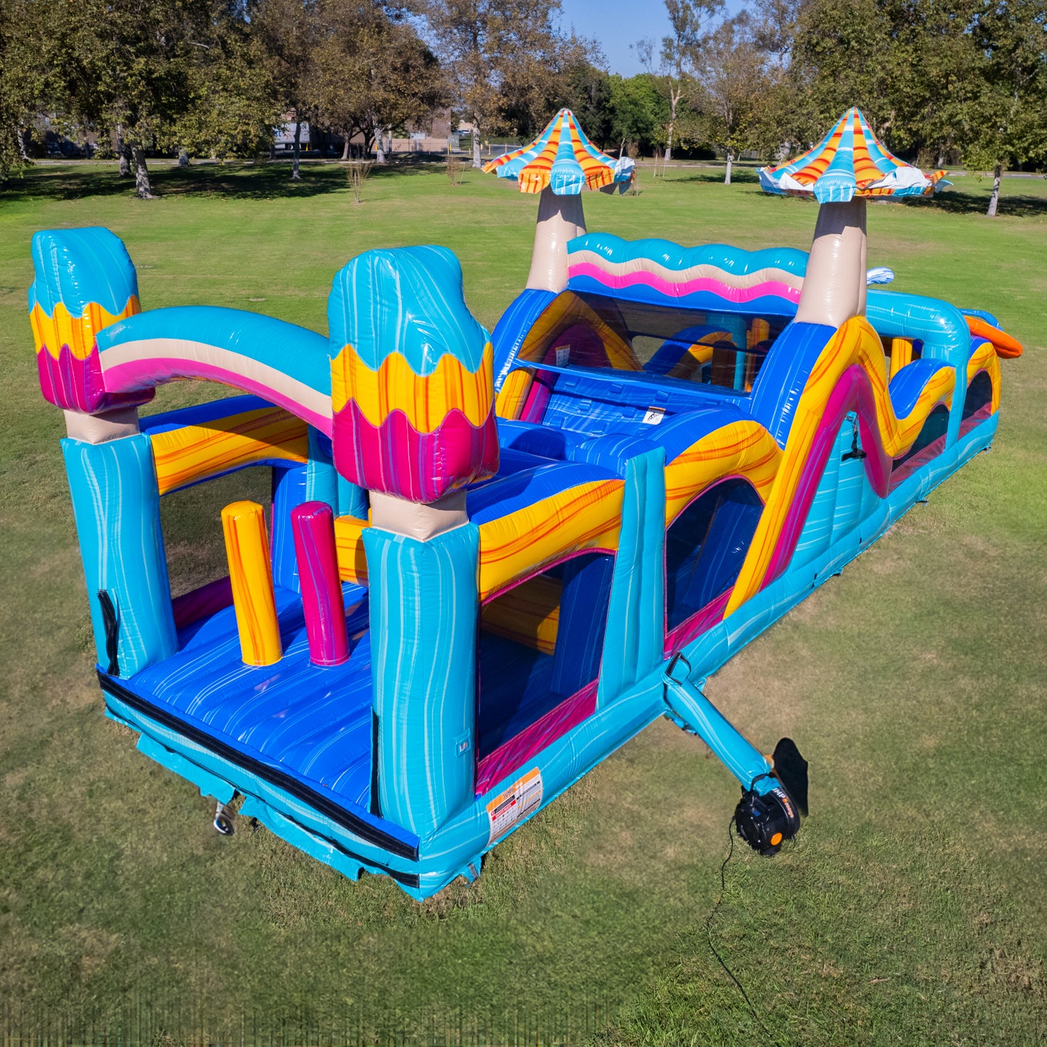 POOL PARTY 40 FT OBSTACLE - RUN 1