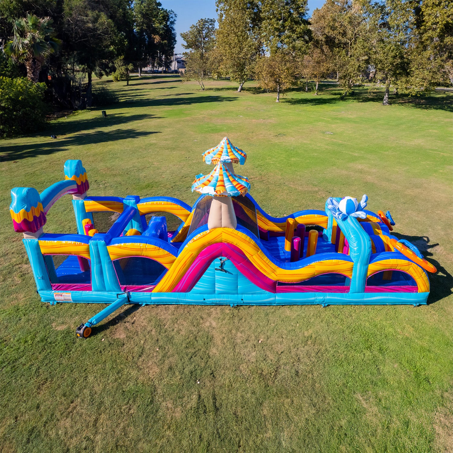 POOL PARTY 40 FT OBSTACLE - RUN 1
