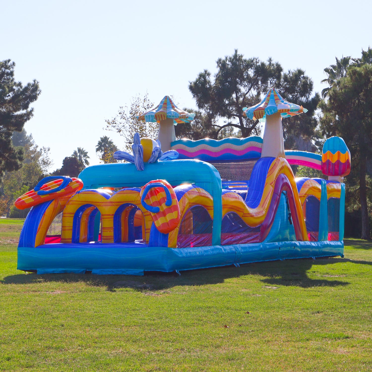 POOL PARTY 40 FT OBSTACLE - RUN 1