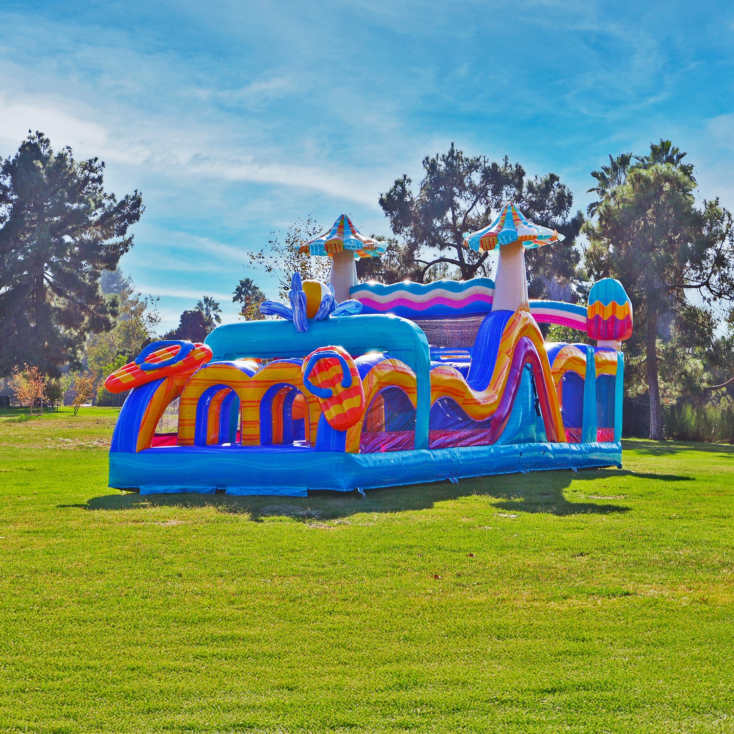 POOL PARTY 40 FT OBSTACLE - RUN 1