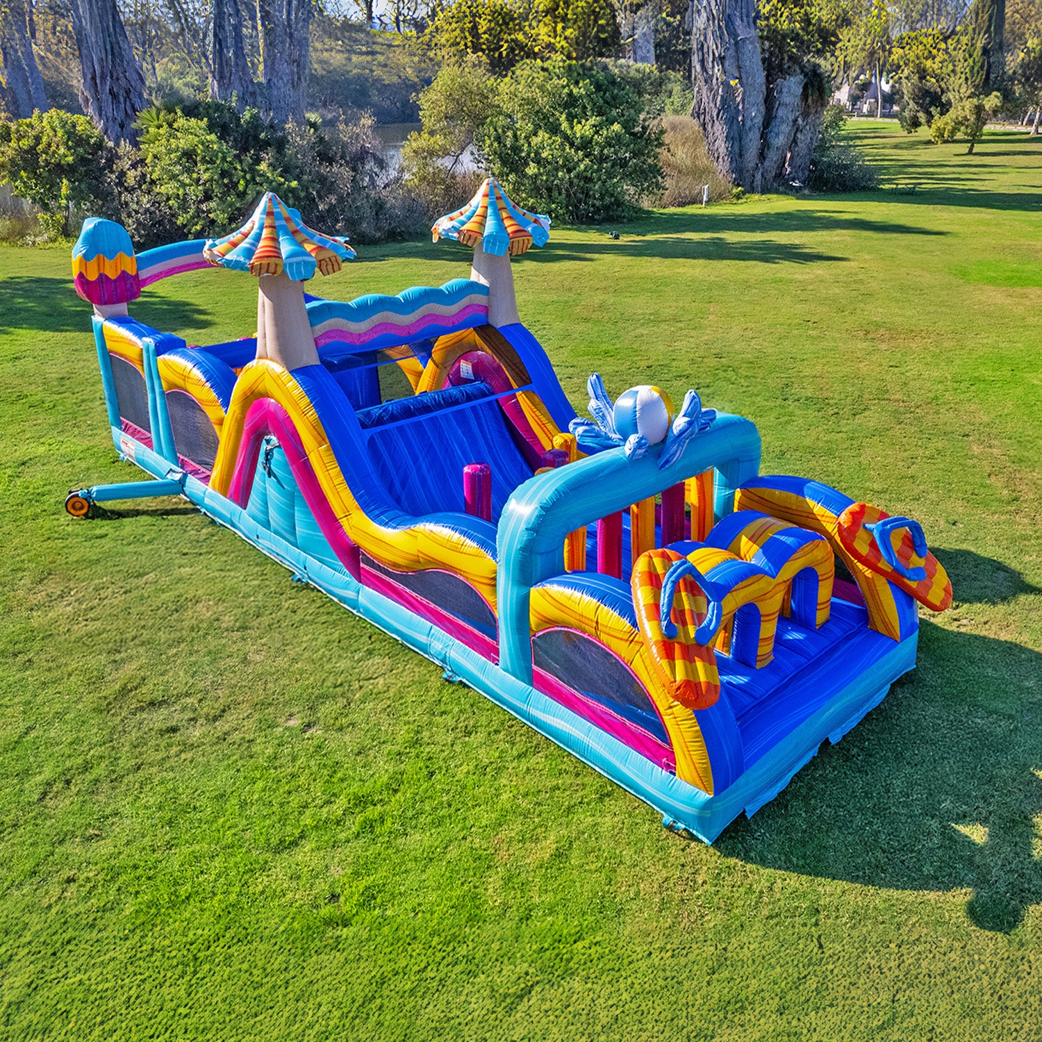 POOL PARTY 40 FT OBSTACLE - RUN 1
