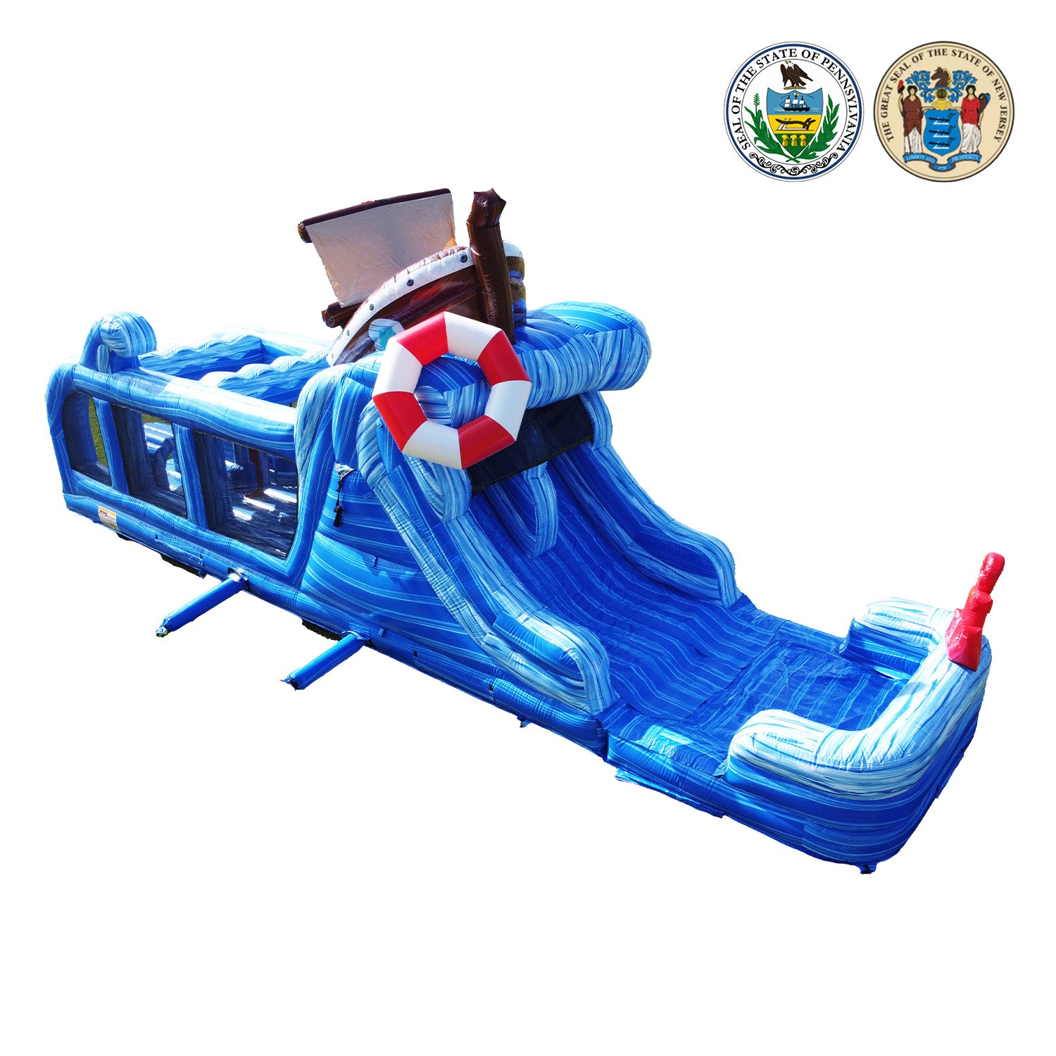 OFFSHORE ADVENTURE WET DRY DUAL LANE OBSTACLE