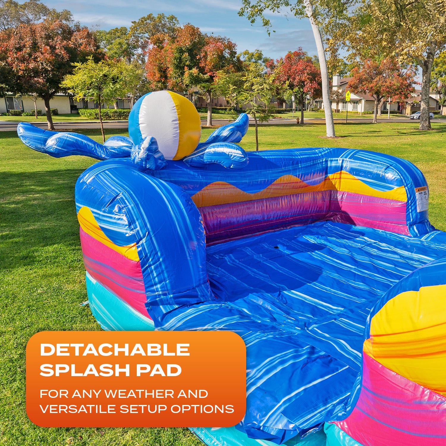 New Pool Party Wet/Dry Dual Lane Obstacle: Splash into Joy