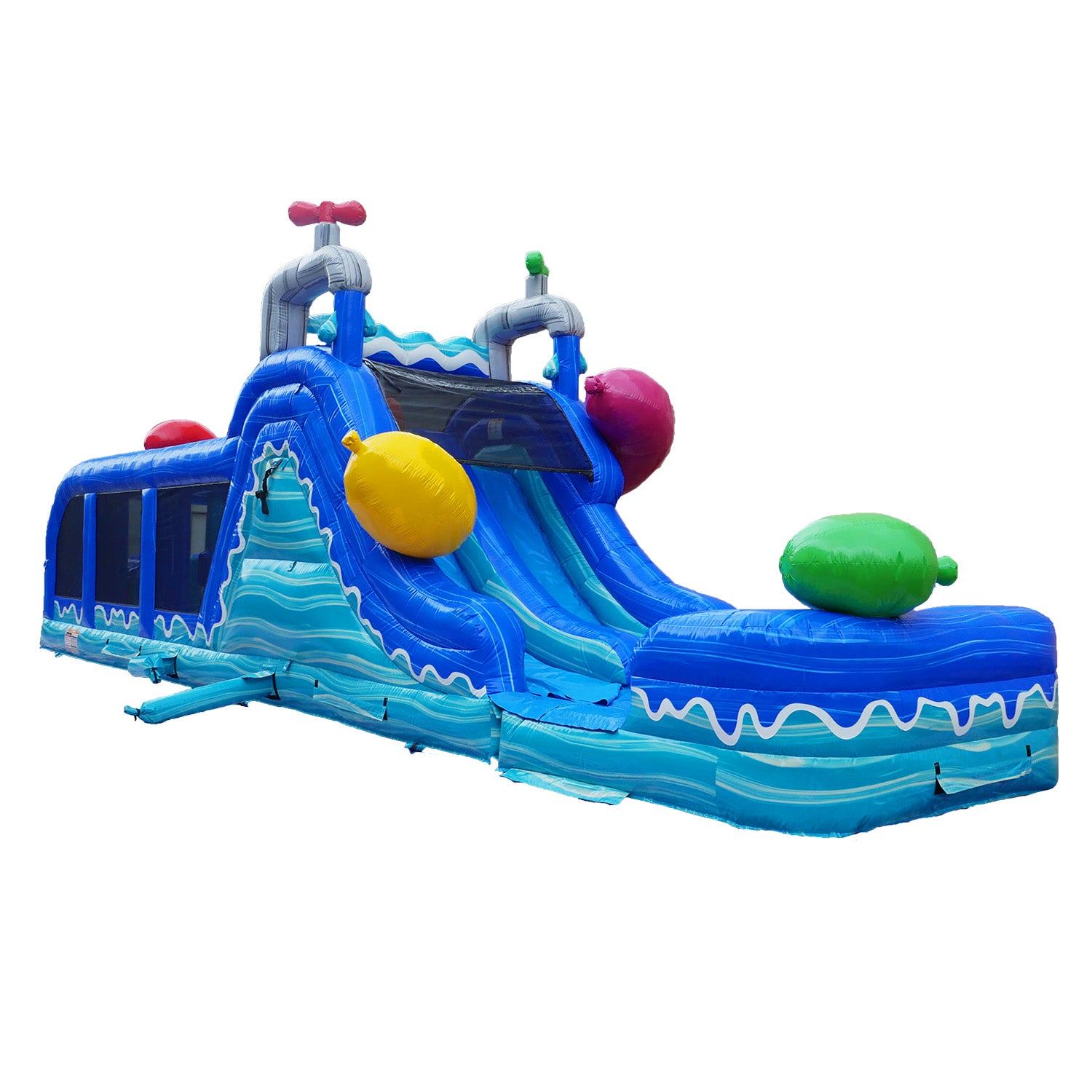 WATER BALLOONS WET DRY OBSTACLE