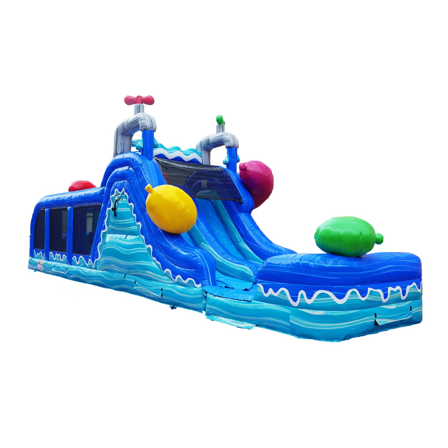 WATER BALLOONS WET DRY OBSTACLE