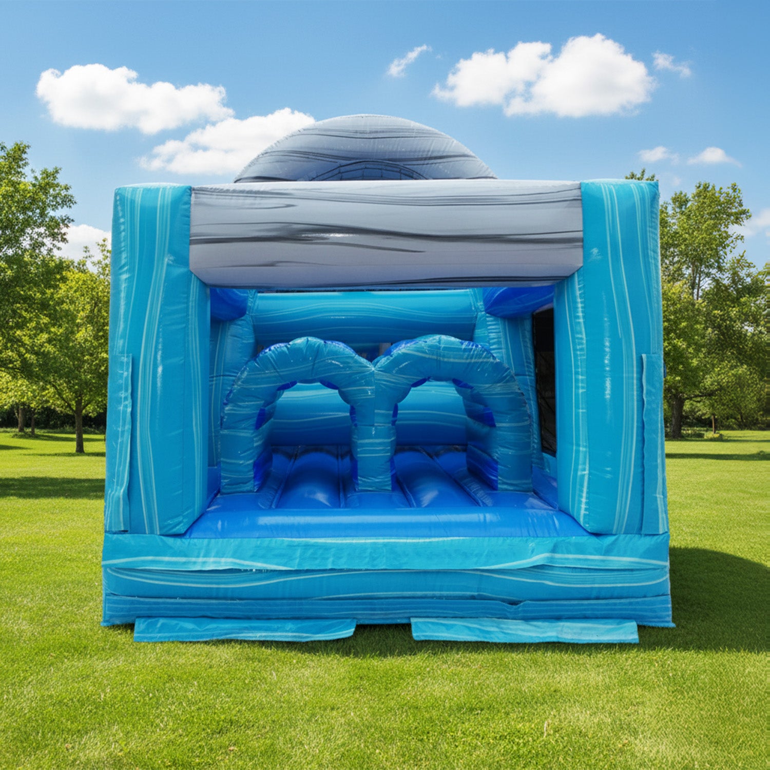 OCEAN BLUE 46 FT EXTENDED WET DRY OBSTACLE