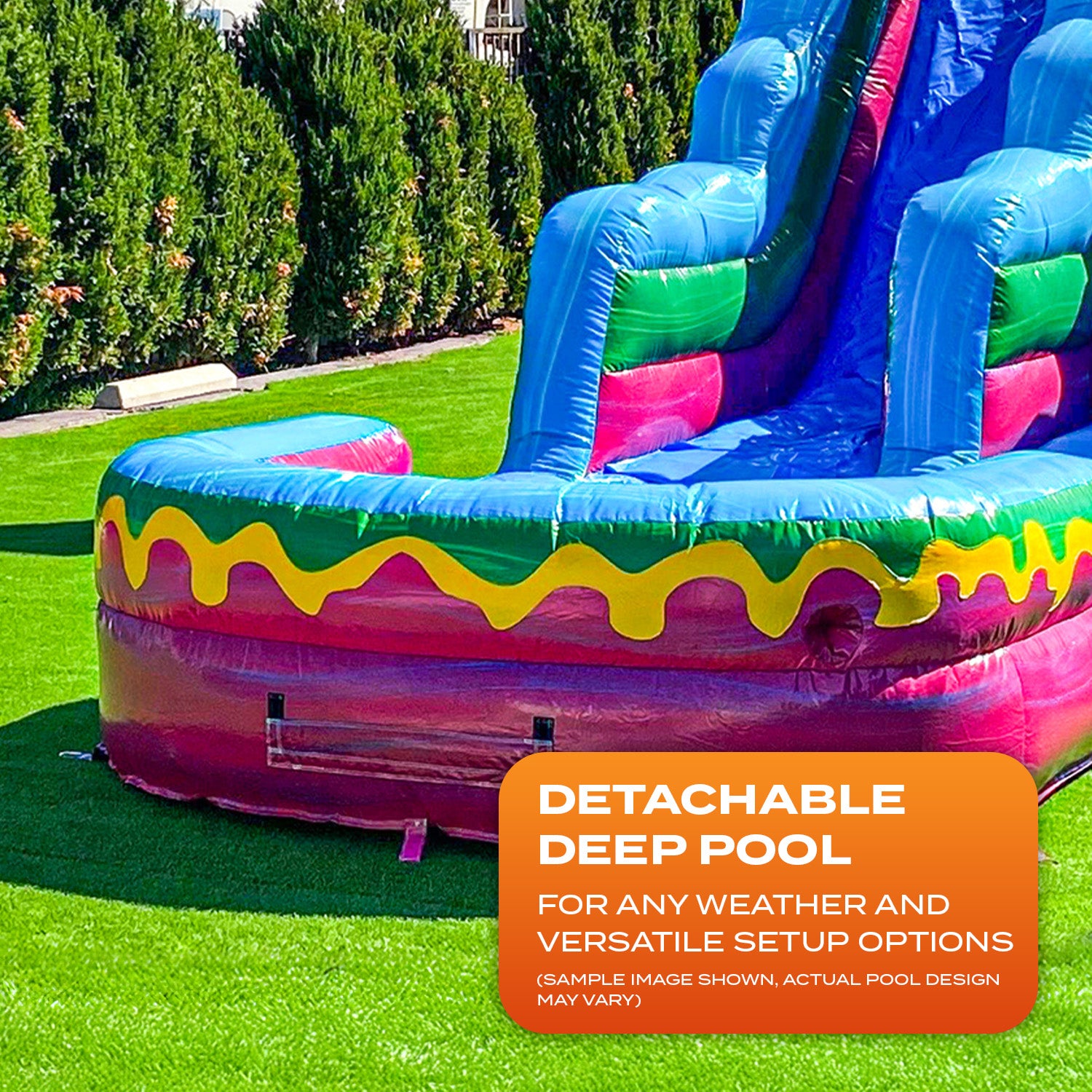 LEVEL UP 15 FT SLIDE