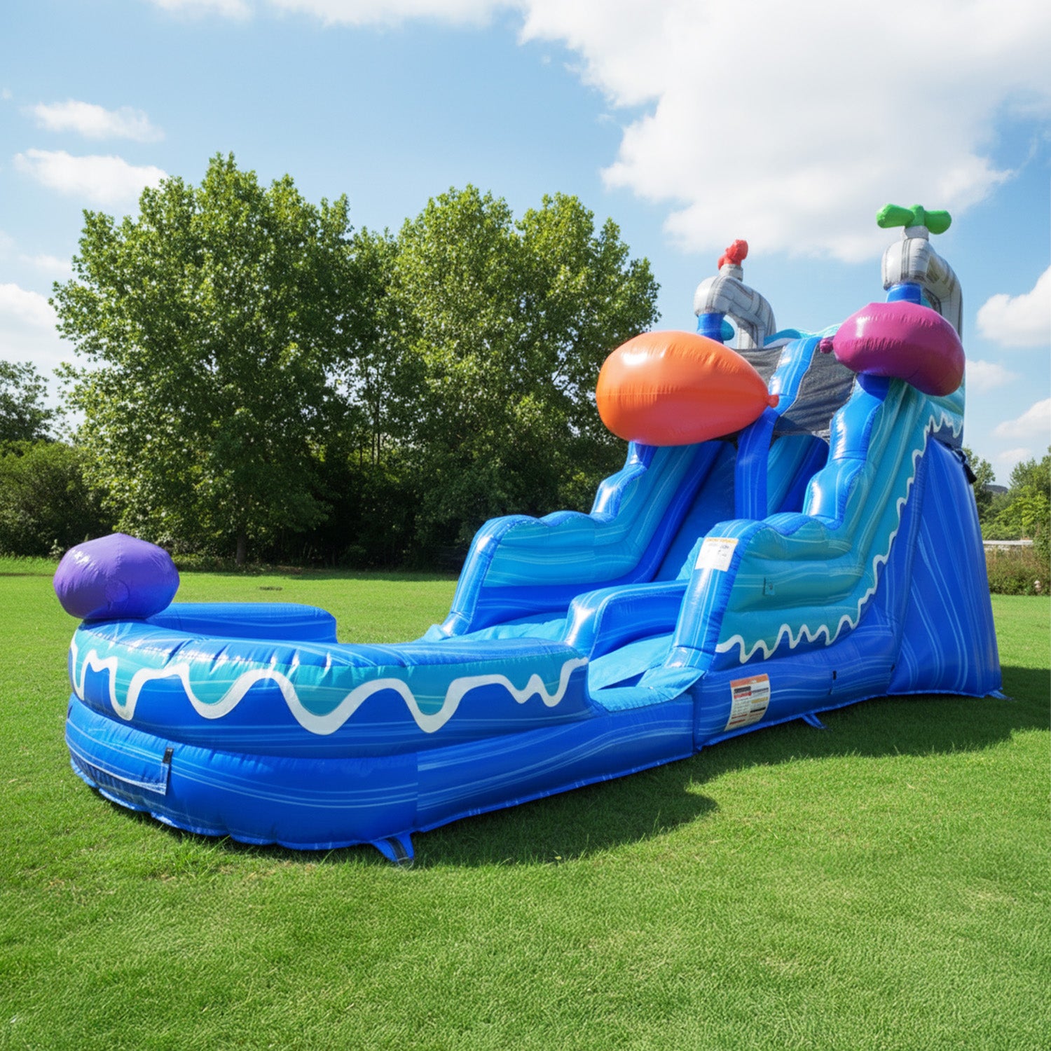 WATER BALLOONS 15 FT SLIDE