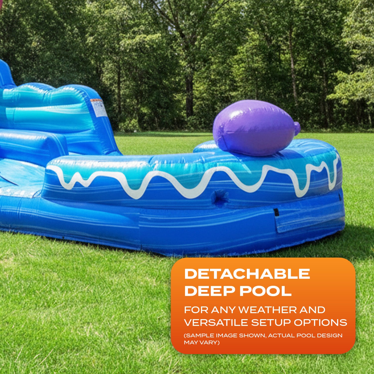 WATER BALLOONS 15 FT SLIDE