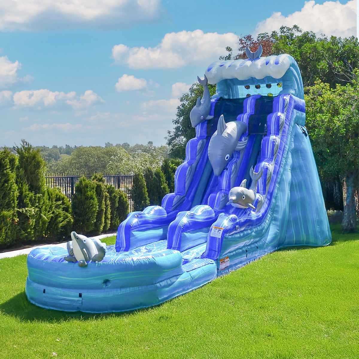18ft 19ft Slides Spectacle: Thrill Seekers' Paradise at JumpOrange!