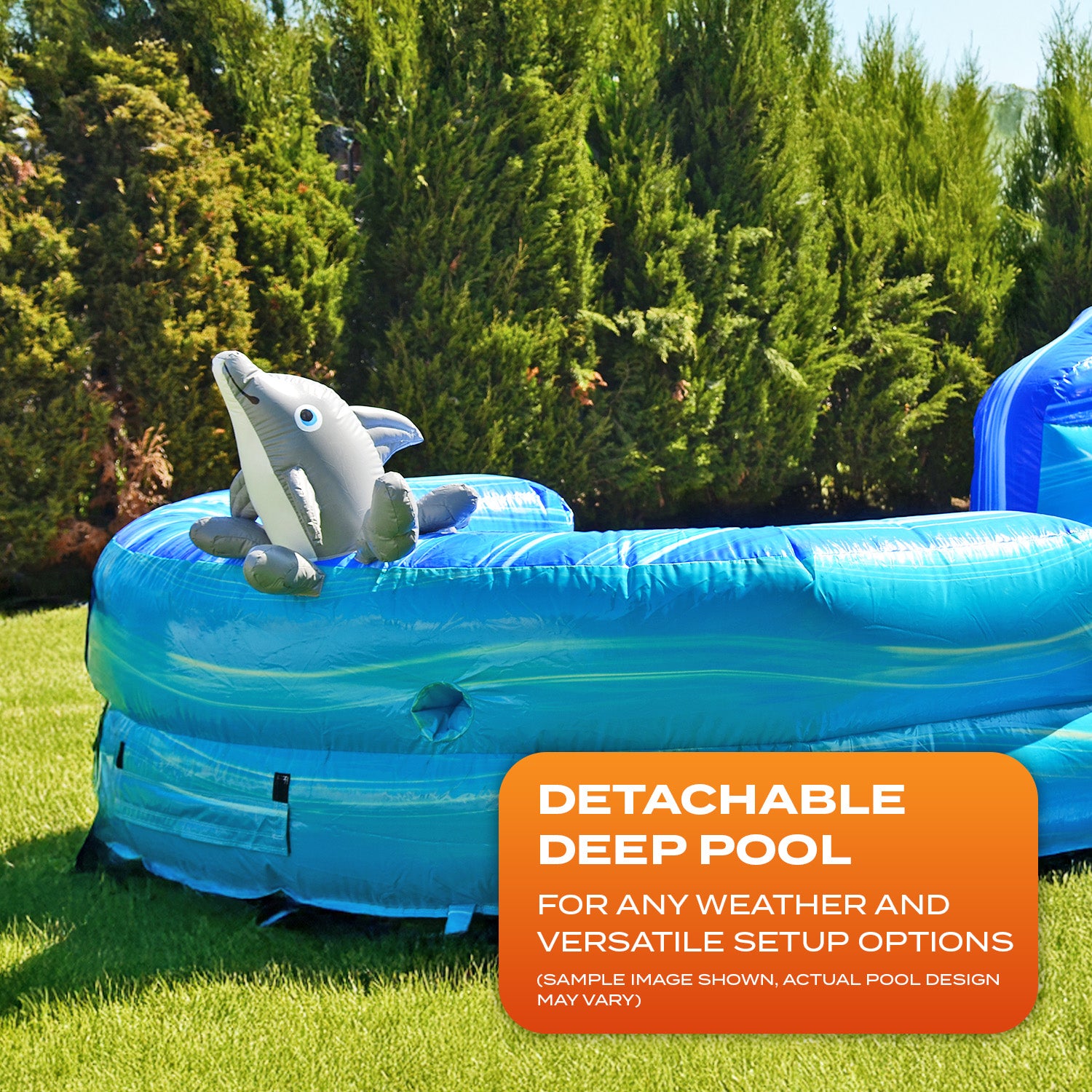 DOLPHINS 19 FT SLIDE