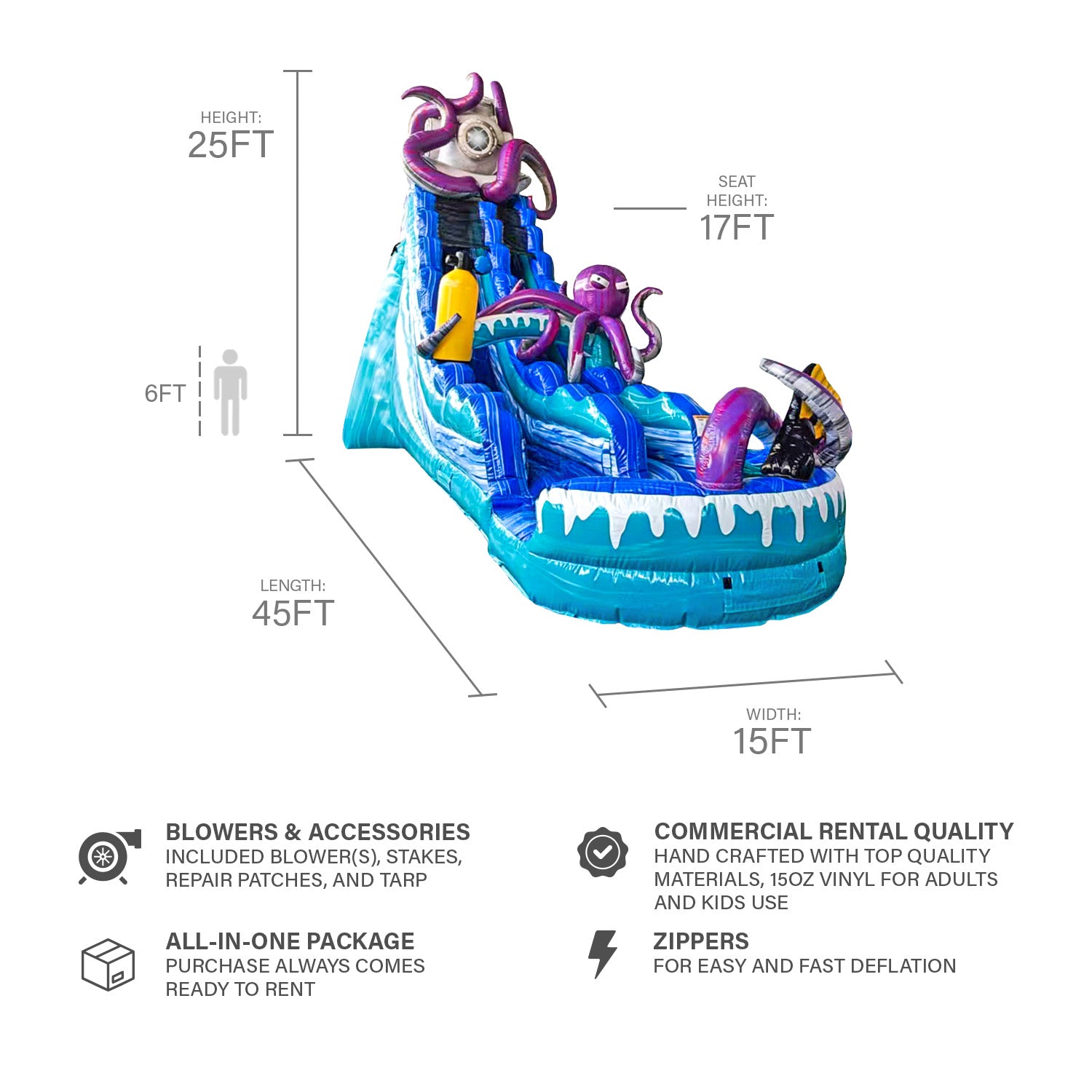 DEEP SEA 25 FT SLIDE