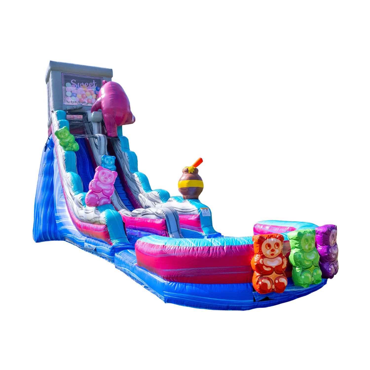GUMMY BEARS 25 FT SLIDE