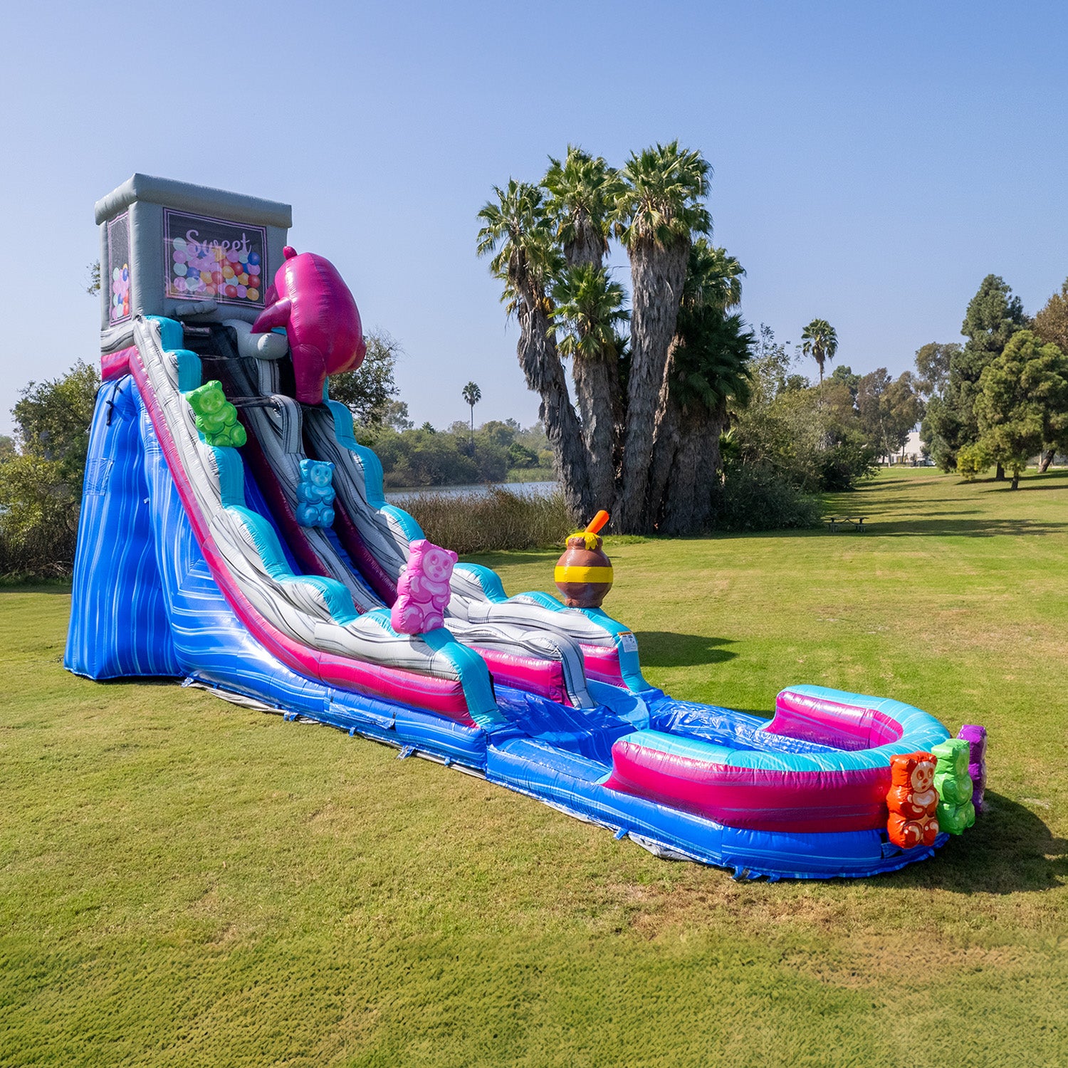 GUMMY BEARS 25 FT SLIDE