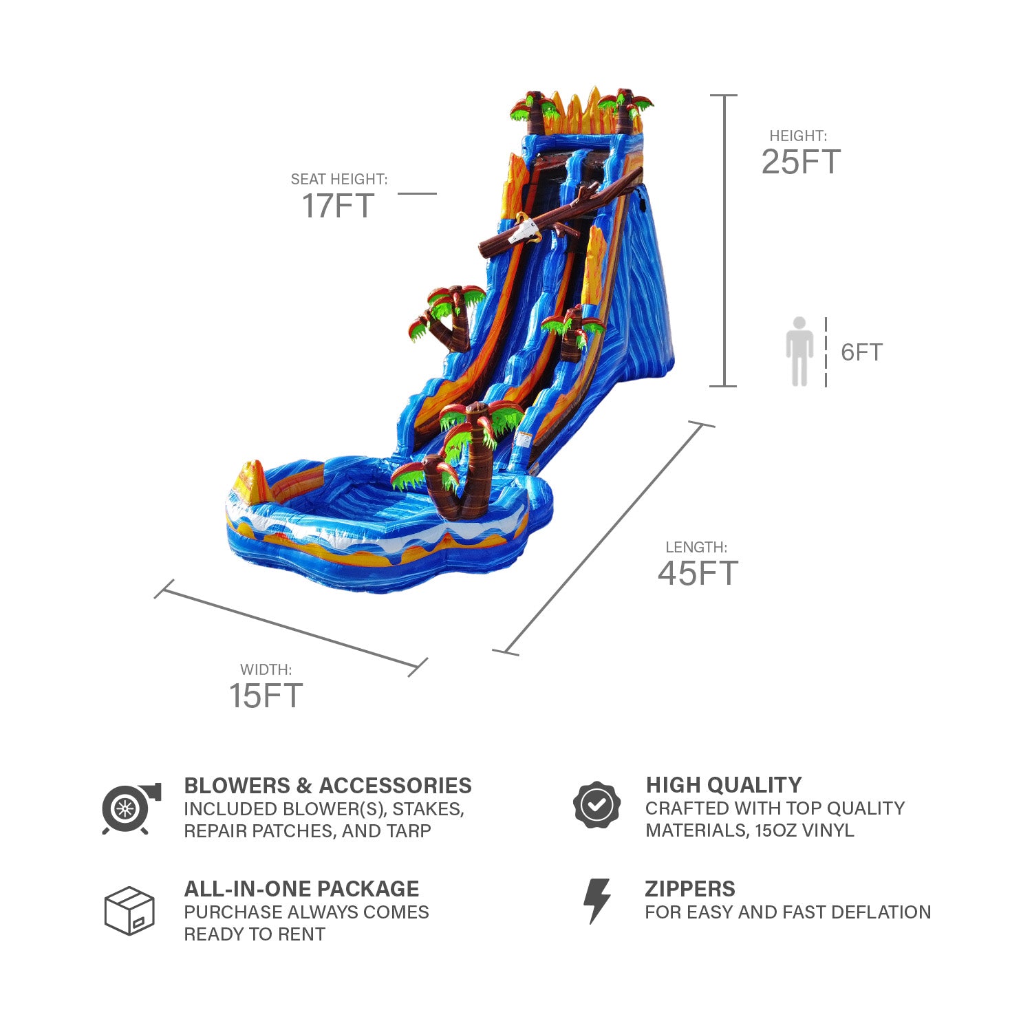 OASIS 25 FT SLIDE