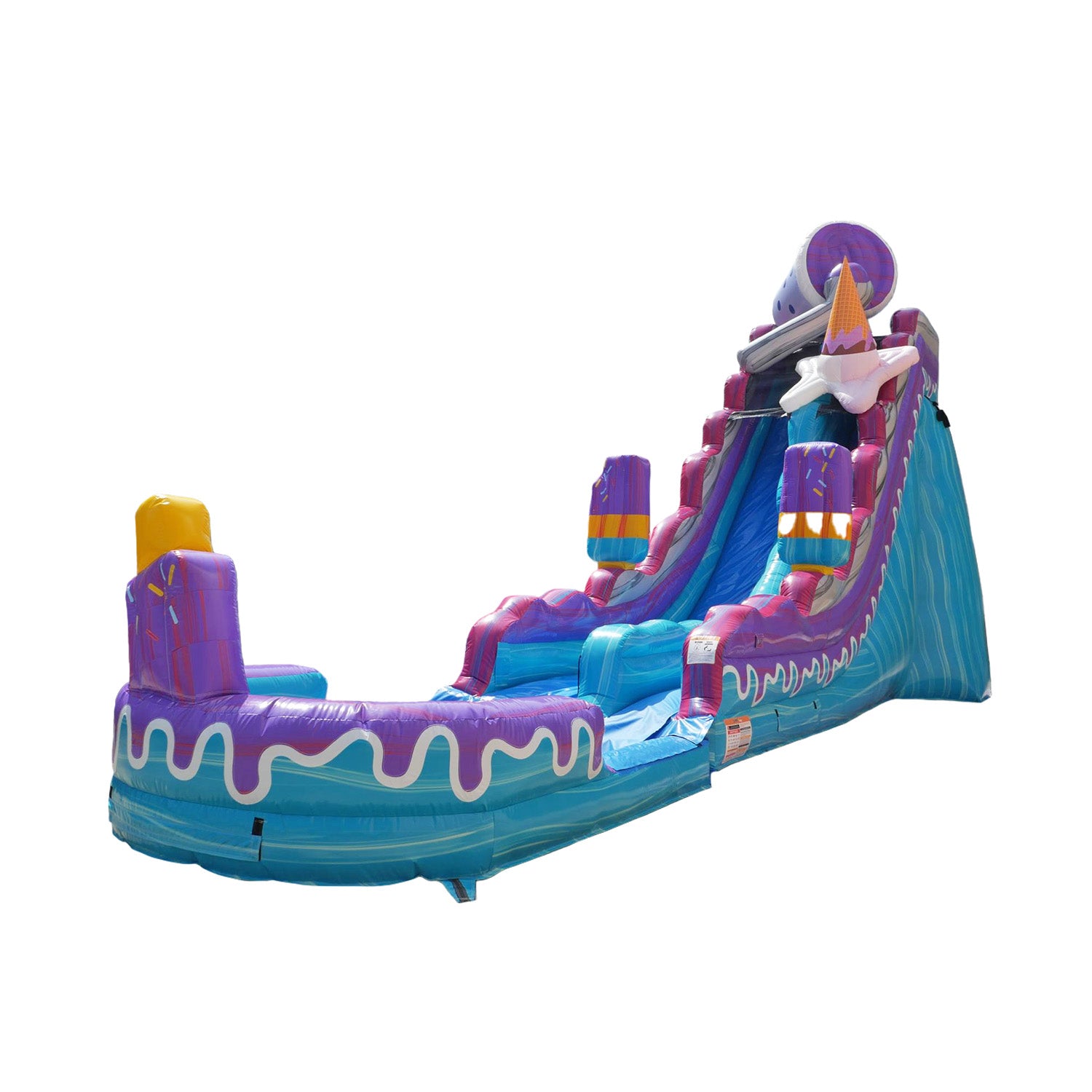 SCOOPIN' SPLATTER 25FT SLIDE