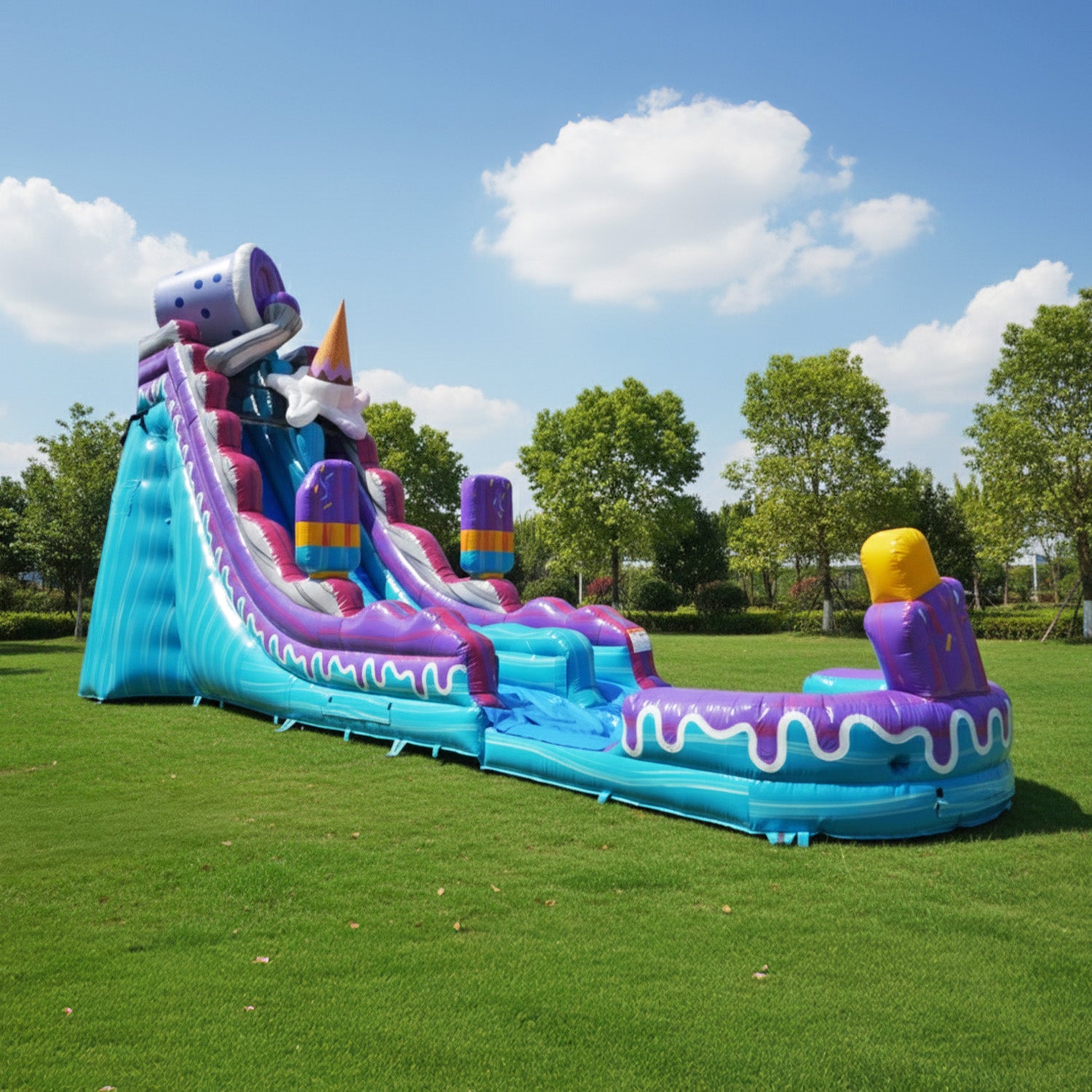 SCOOPIN' SPLATTER 25FT SLIDE