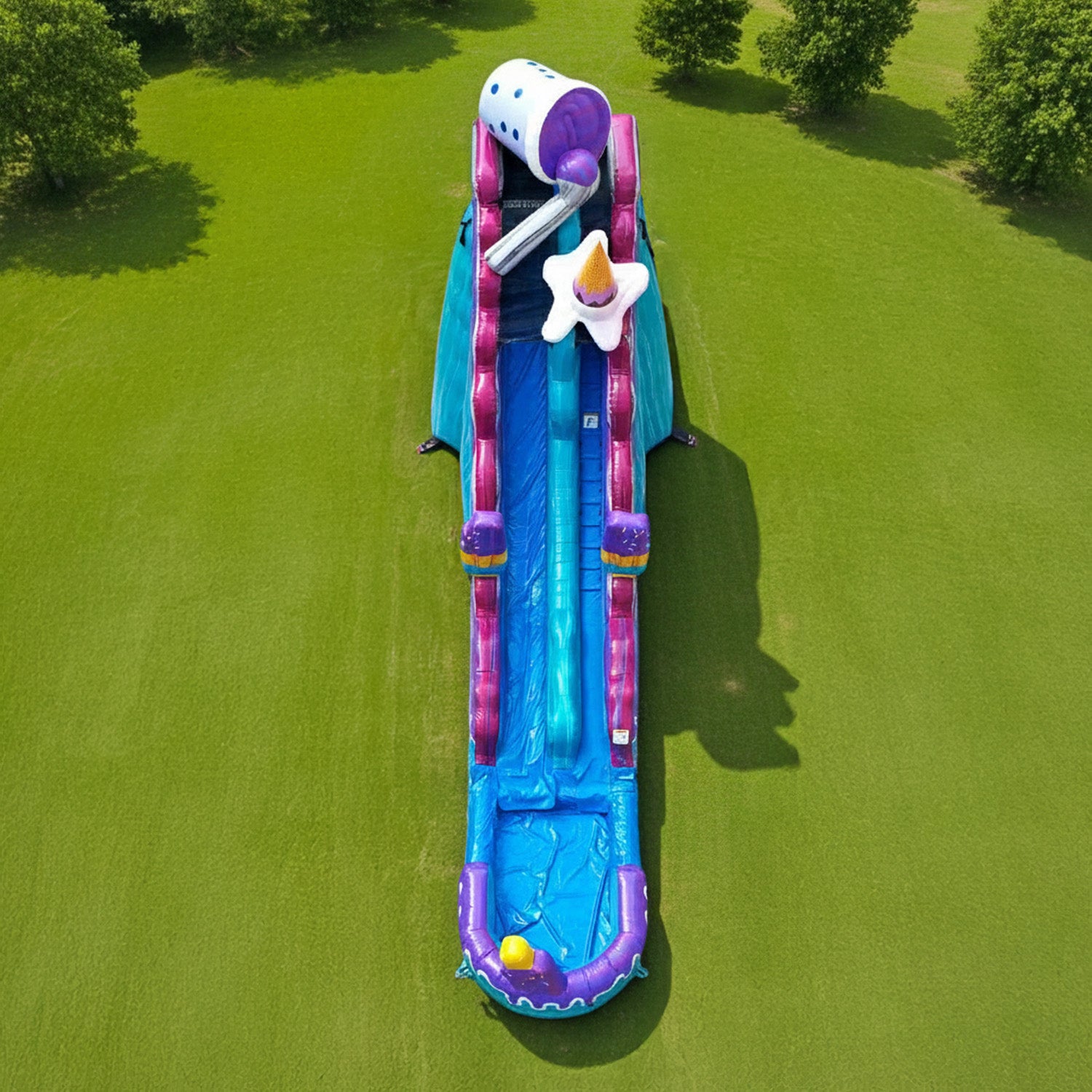 SCOOPIN' SPLATTER 25FT SLIDE