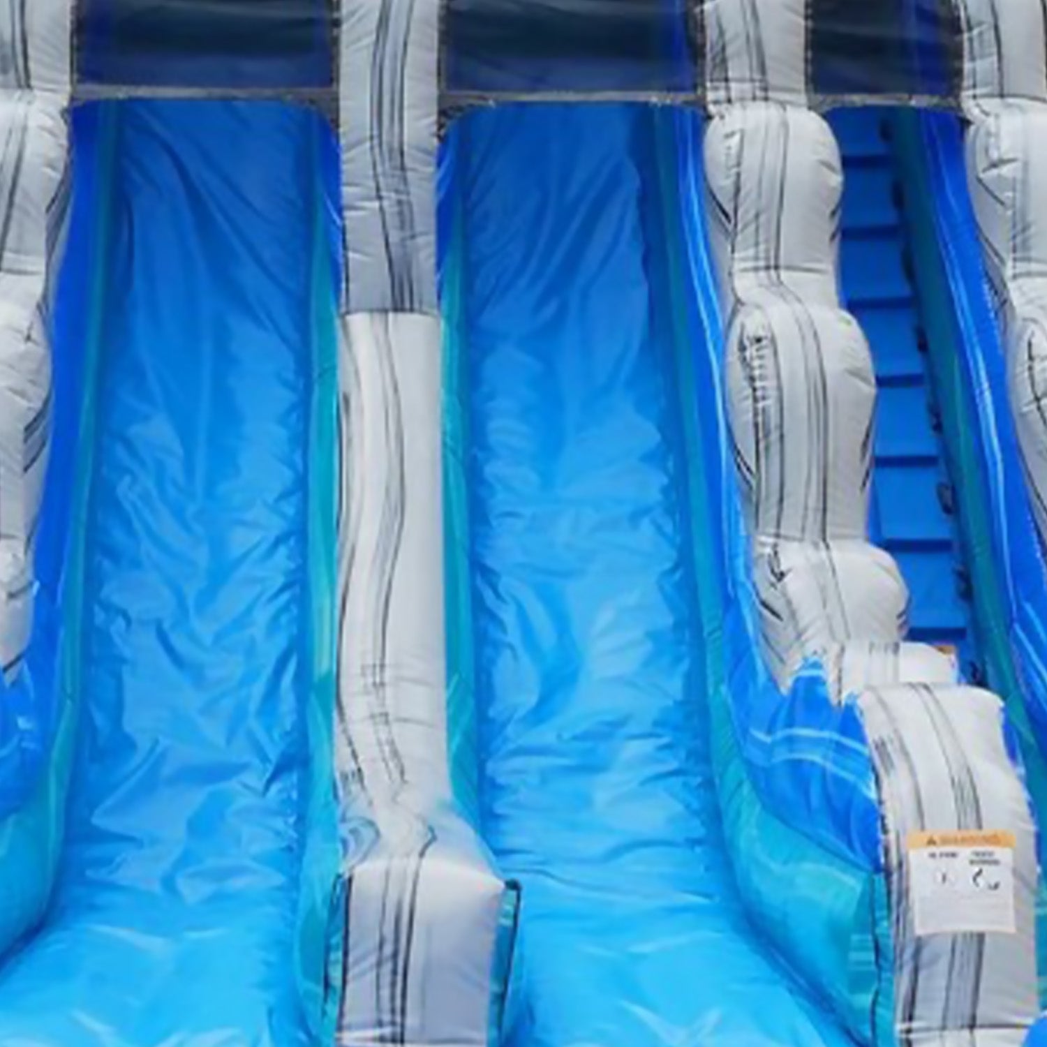 OCEAN BLUE 19 FT DUAL LANE SLIDE